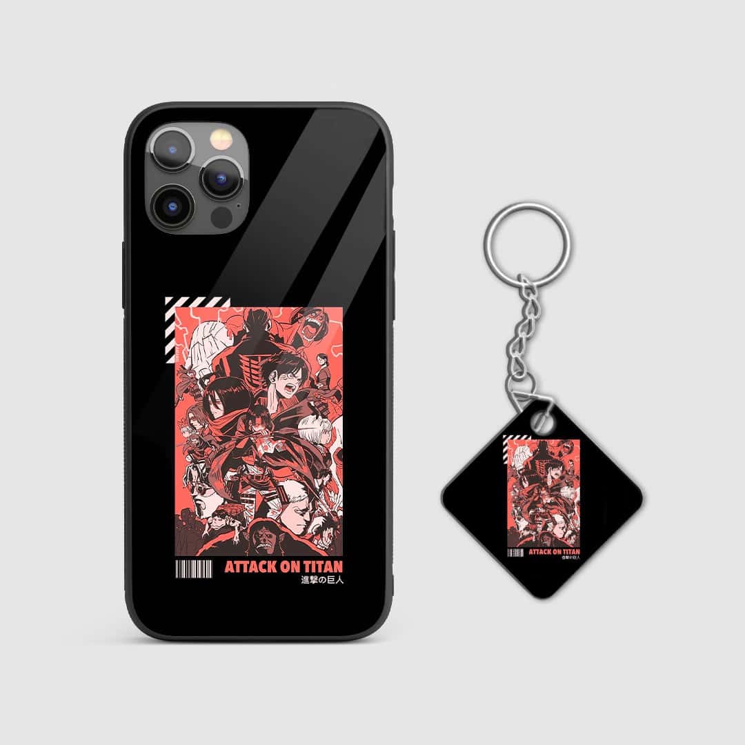 Attack On Titan Silicone Armored Phone Case