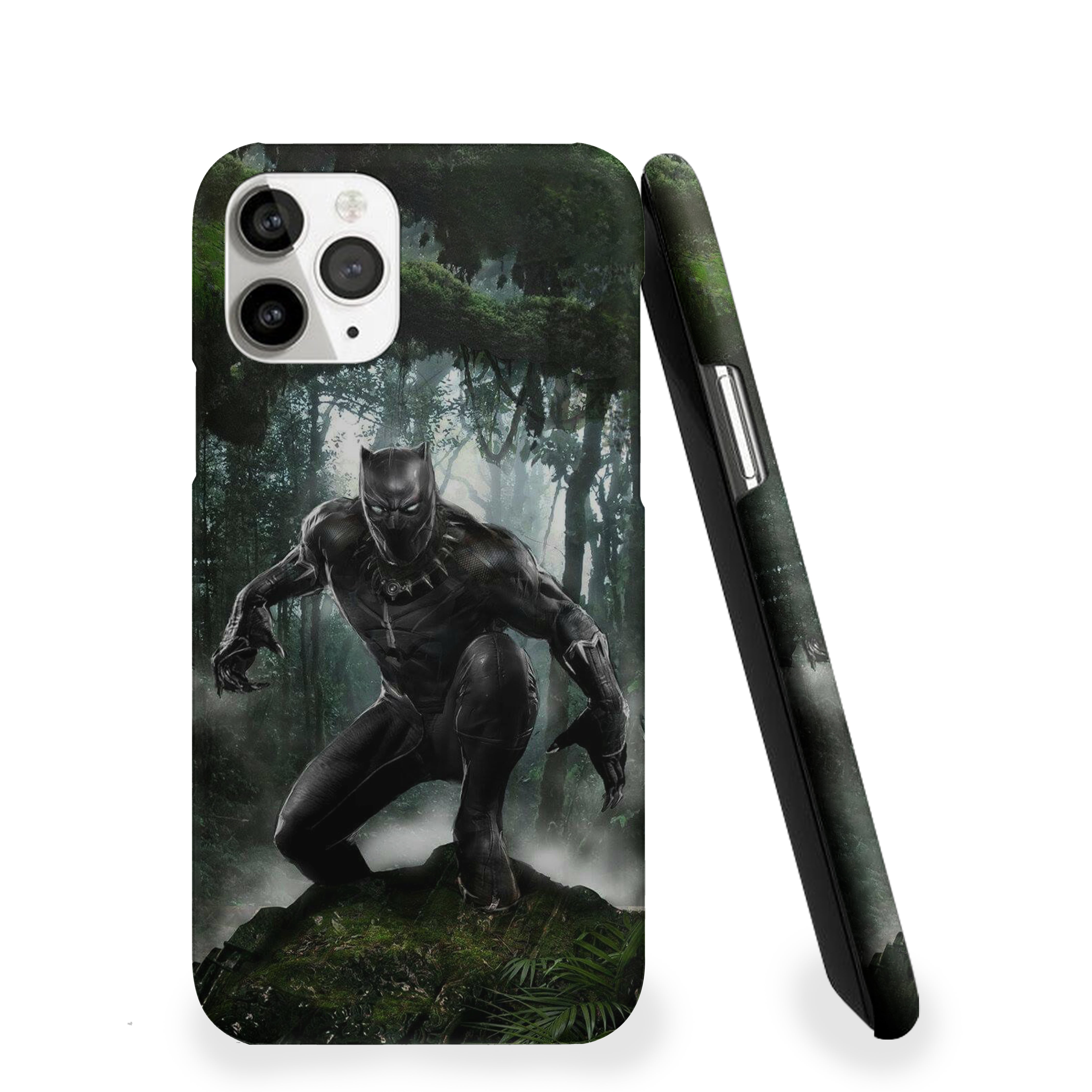 Black Panther Afro Samurai Phone Cover