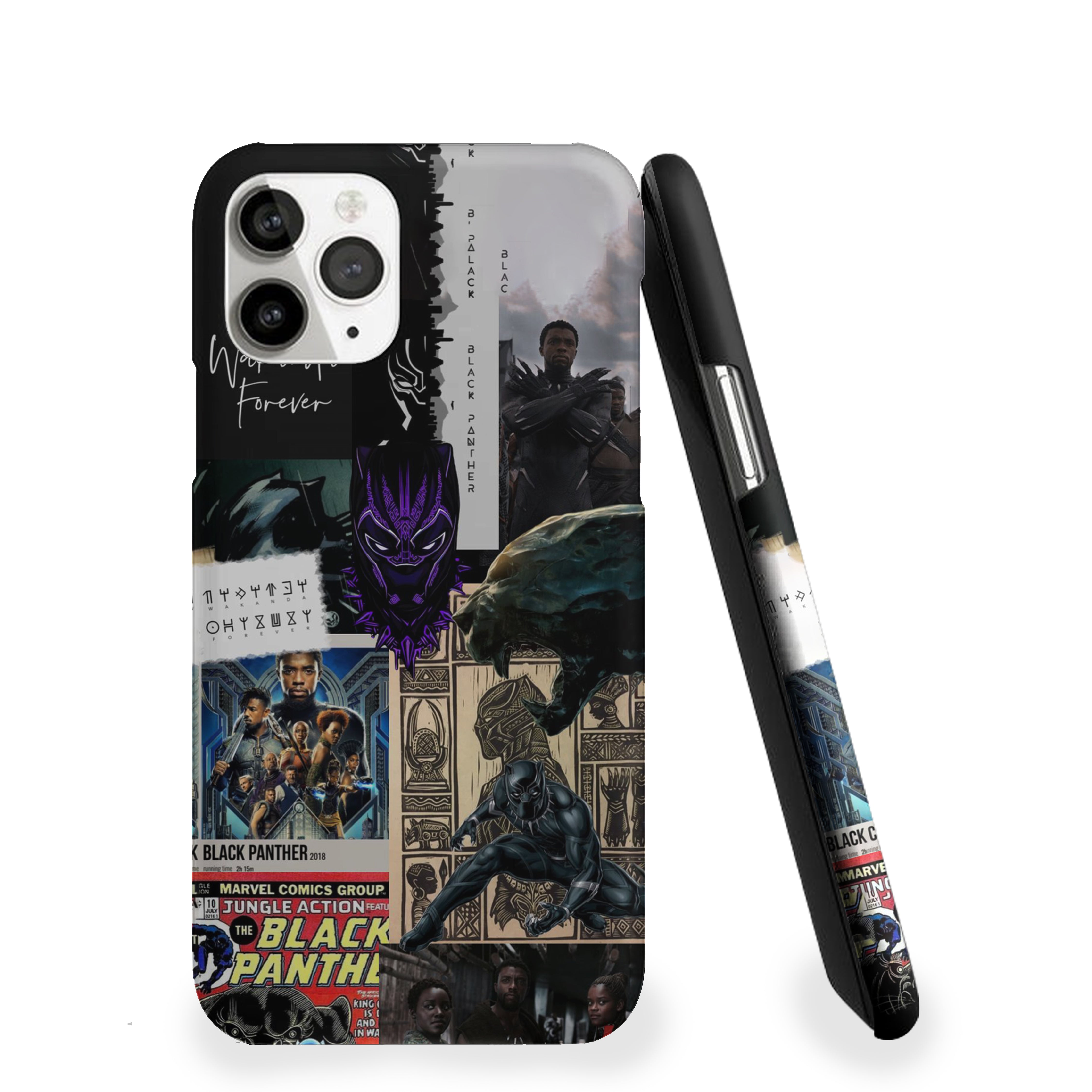 Black Panther collage Phone Cover
