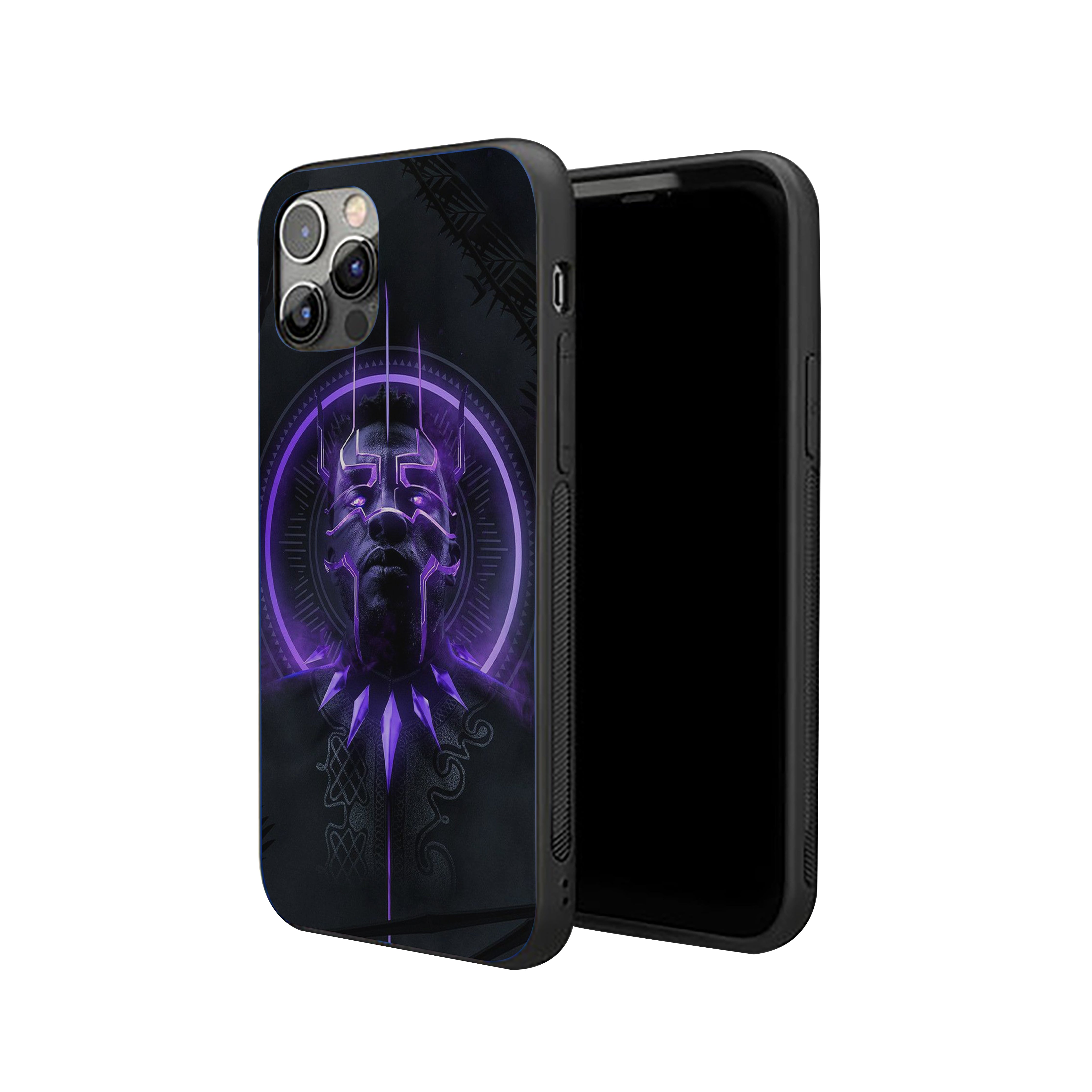 Black Panther Wakandan Spirit Silicone Armored Phone Case