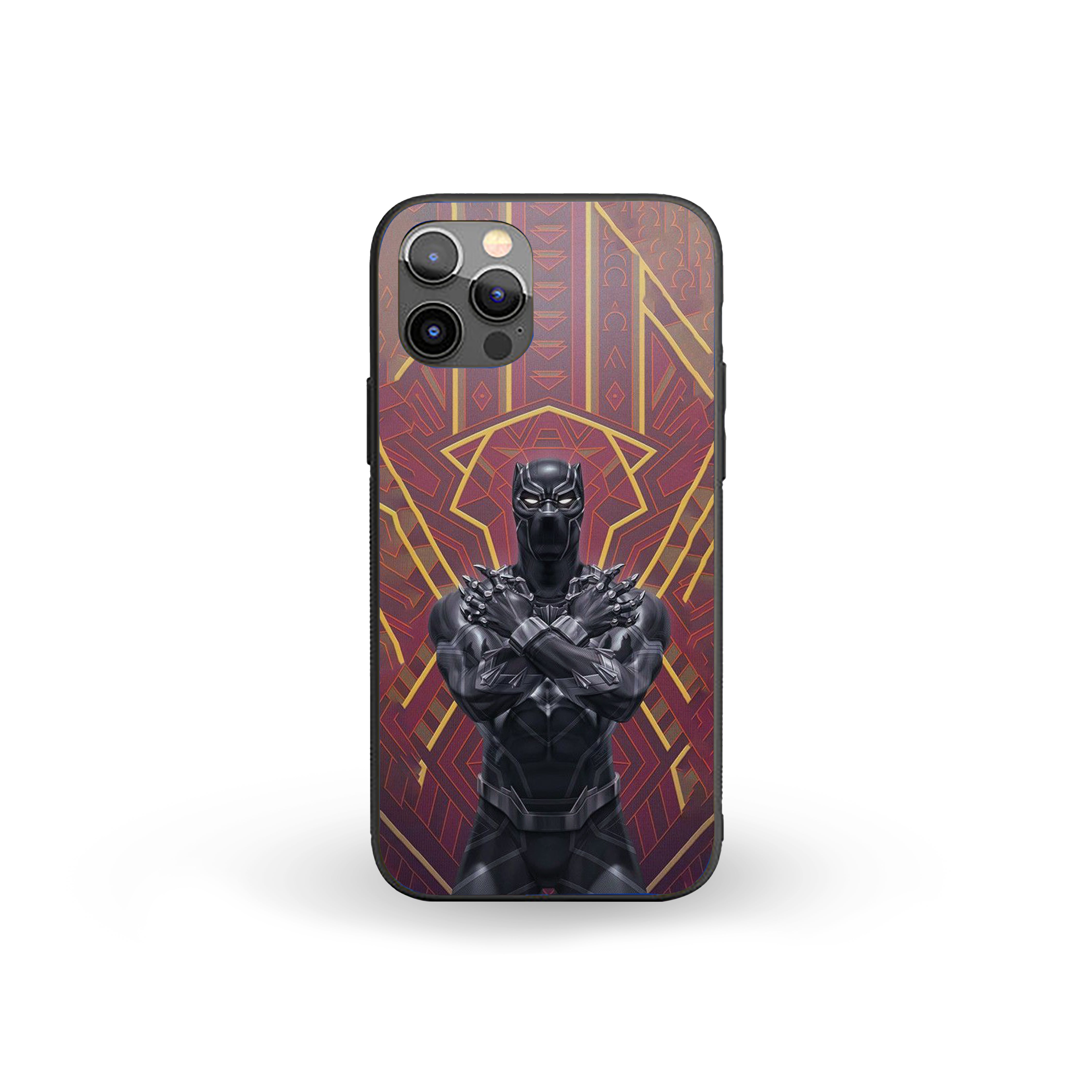 Black Panther Wakandan Majesty Silicone Armored Phone Case