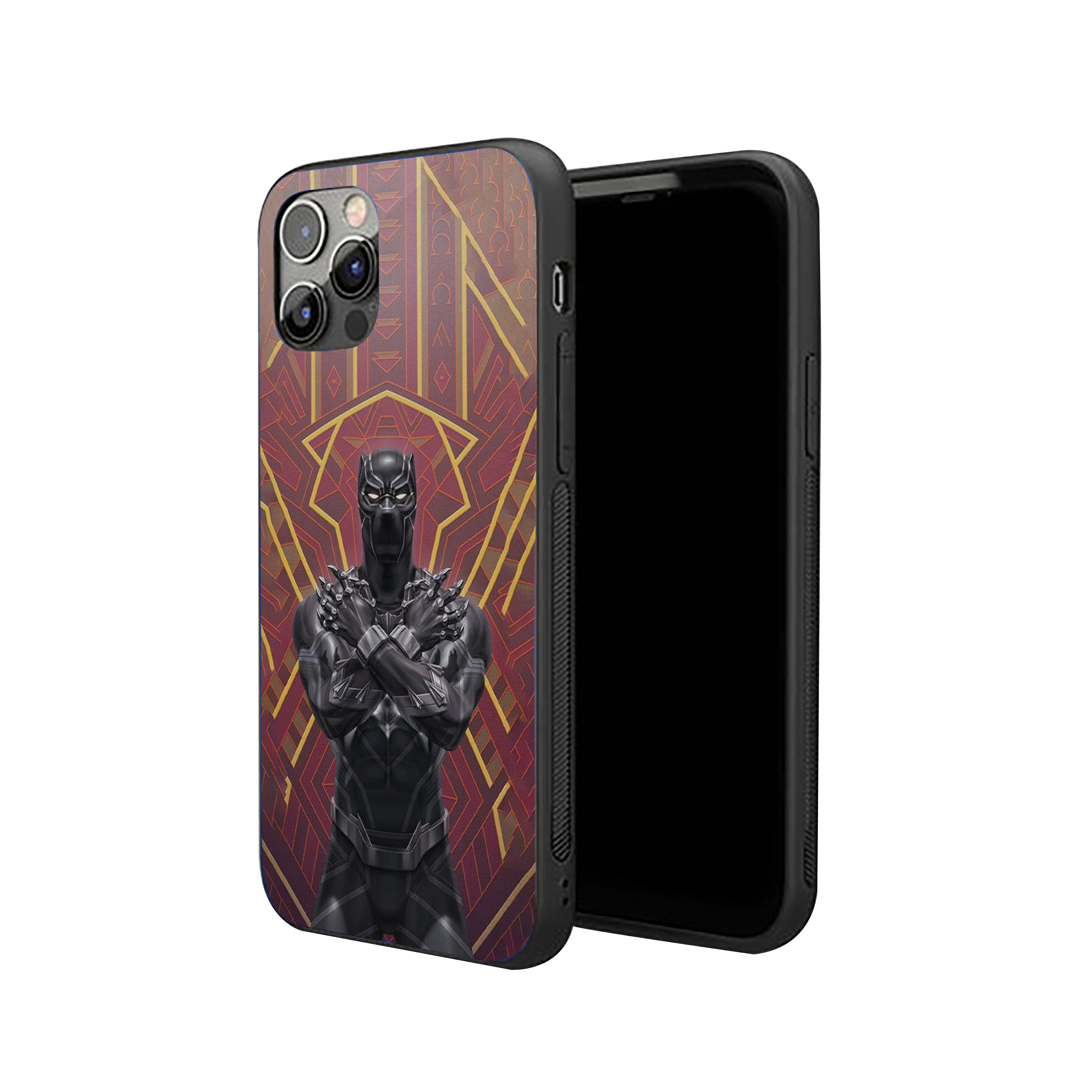 Black Panther Wakandan Majesty Silicone Armored Phone Case