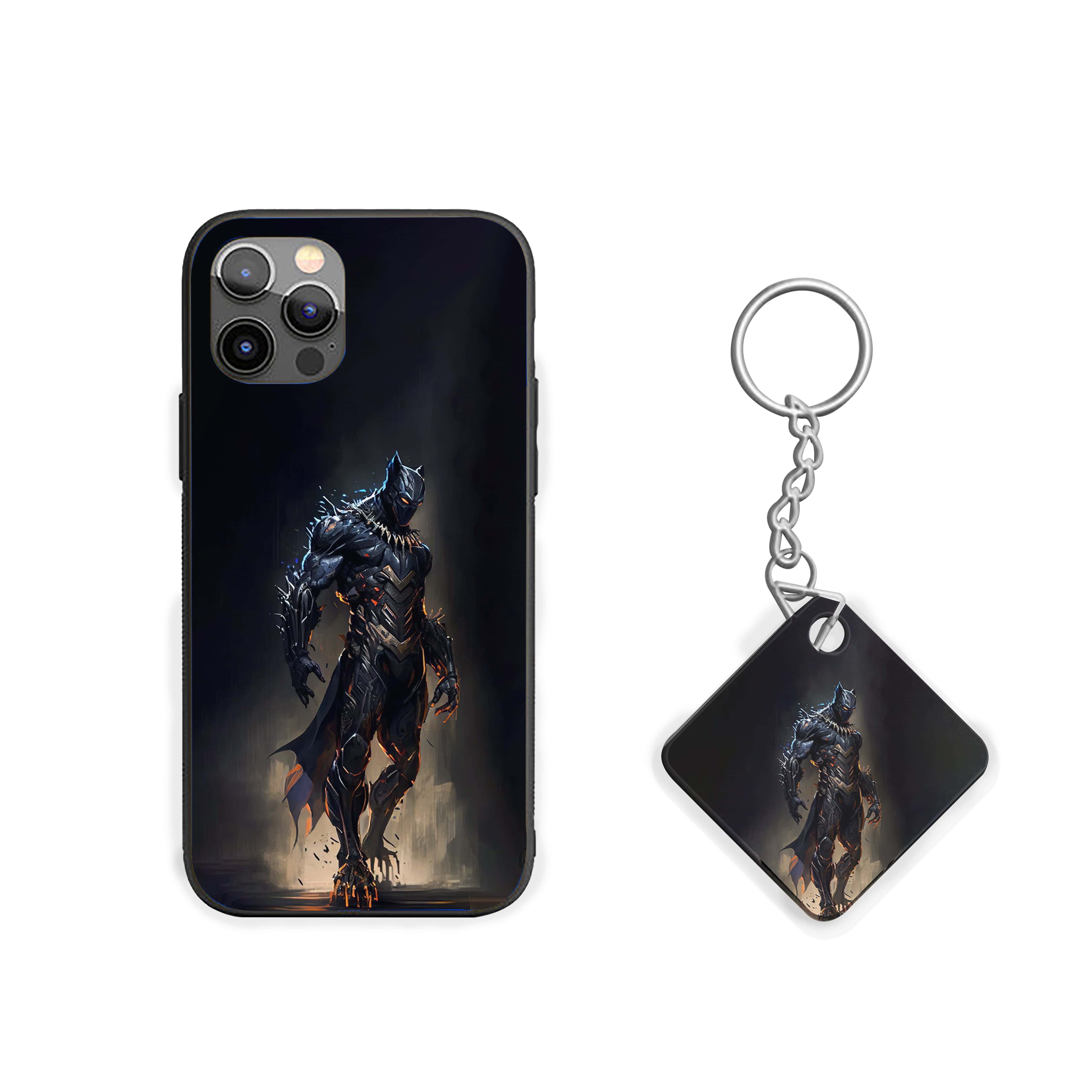 Black Panther Infernal Panther Silicone Armored Phone Case