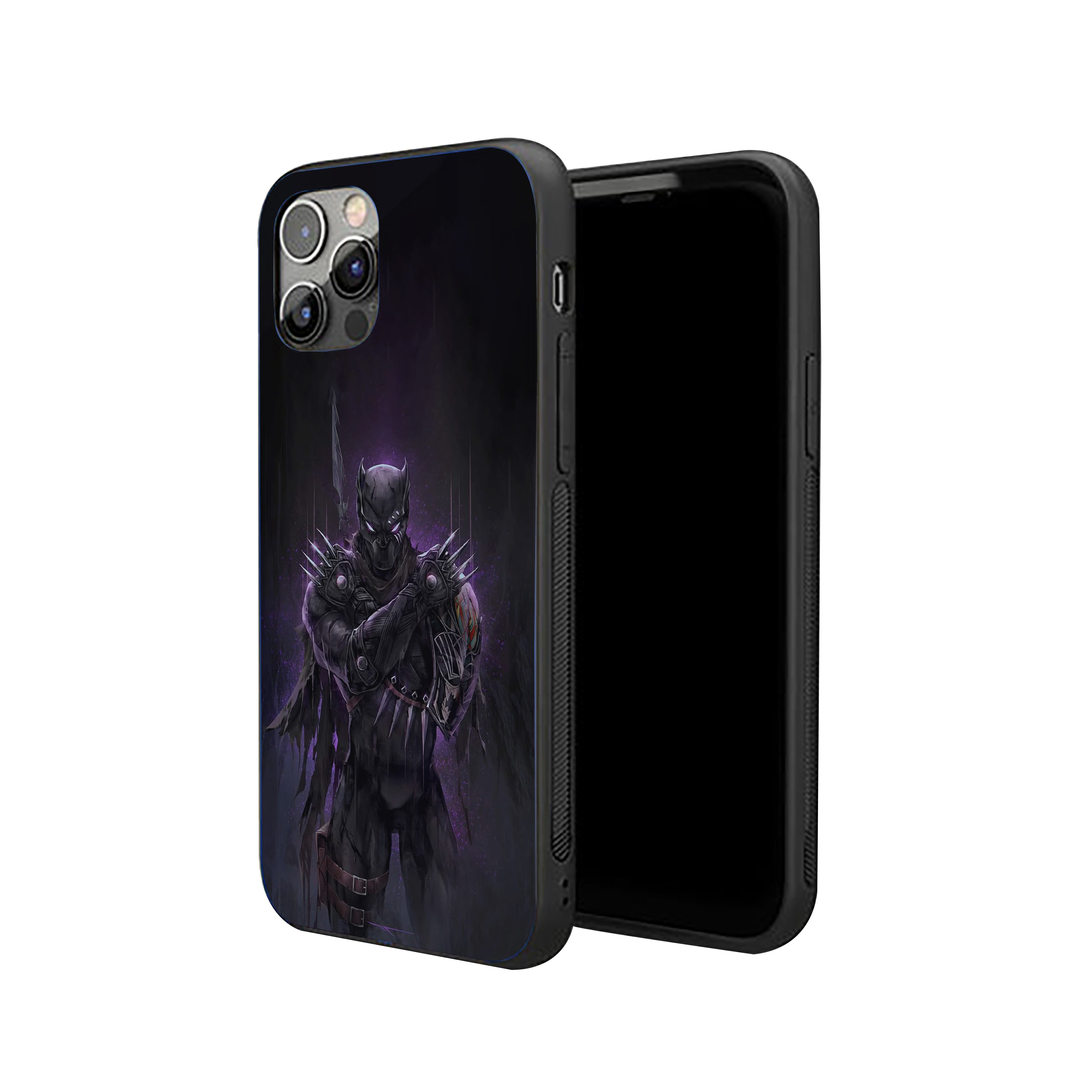 Black Panther Shadow Panther Silicone Armored Phone Case