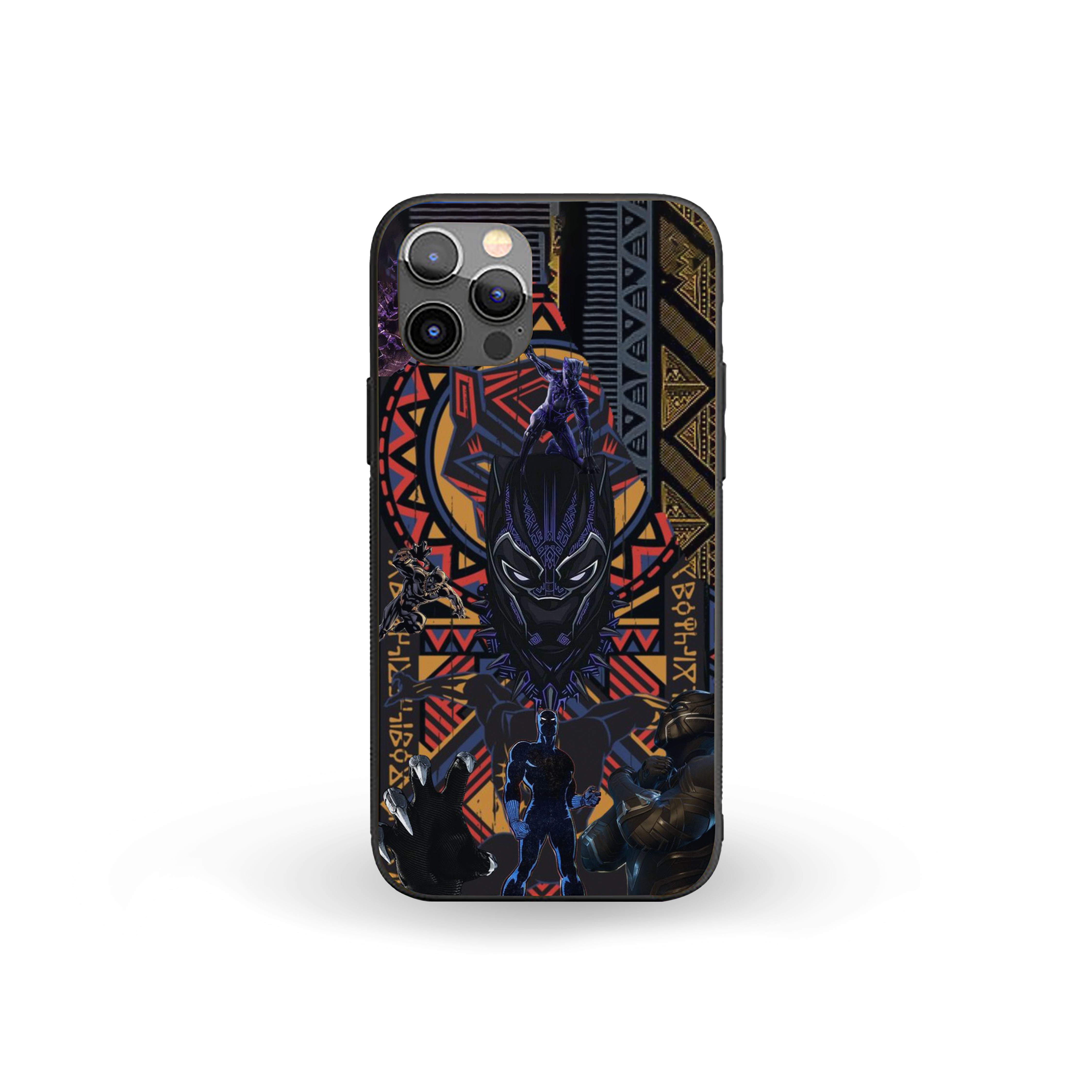 The Forever Throne Black Panther Silicone Armored Phone Case