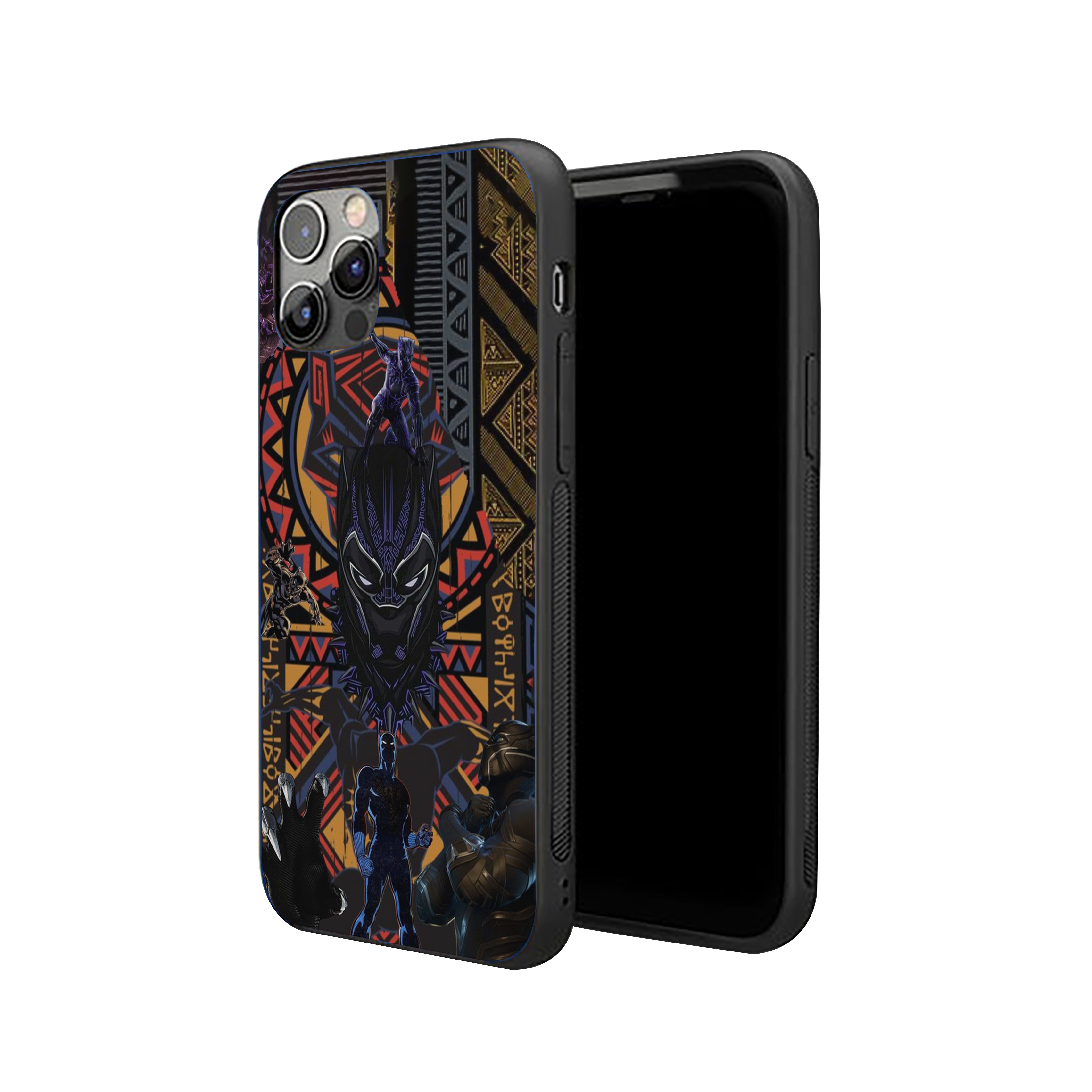 The Forever Throne Black Panther Silicone Armored Phone Case