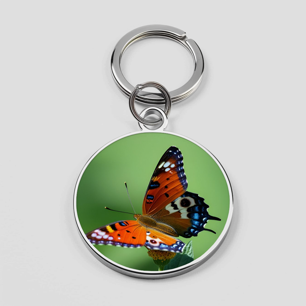 Butterfly Green Colour Theme with Leaf Phone Cover