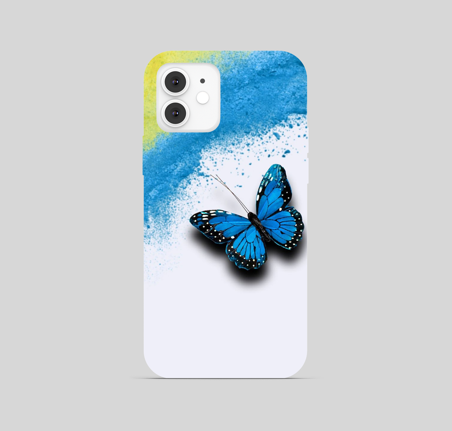 Butterfly Rangoli Theme Phone Cover