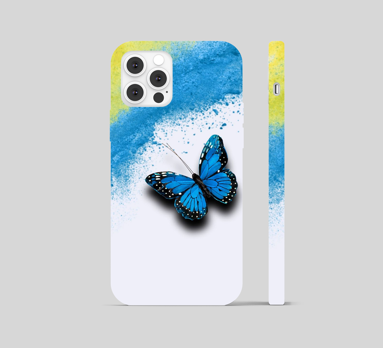 Butterfly Rangoli Theme Phone Cover