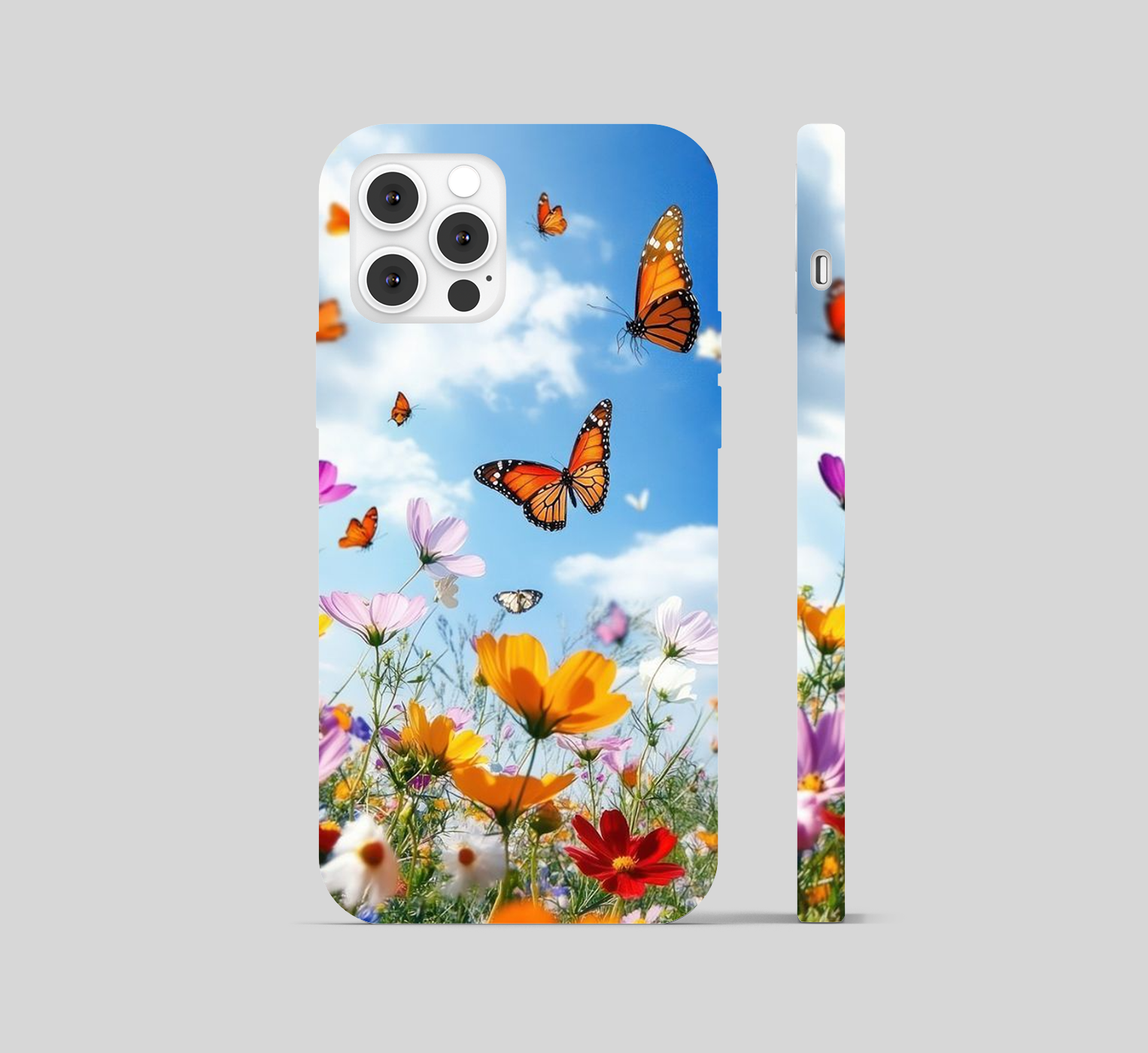 Butterfly Monarch Theme Phone Cover