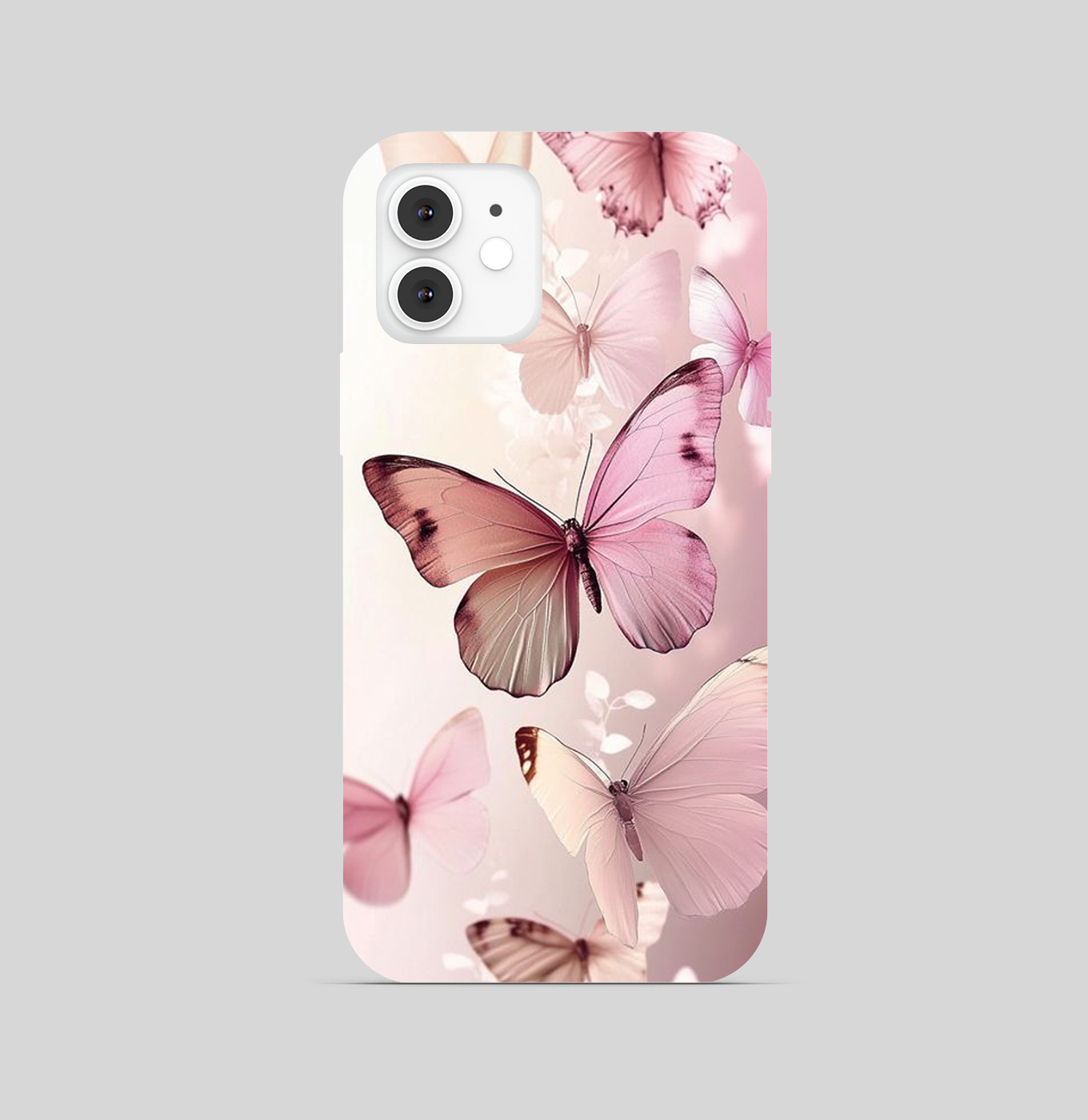 Butterfly Pink Morpho 2 Portis Theme Phone Cover
