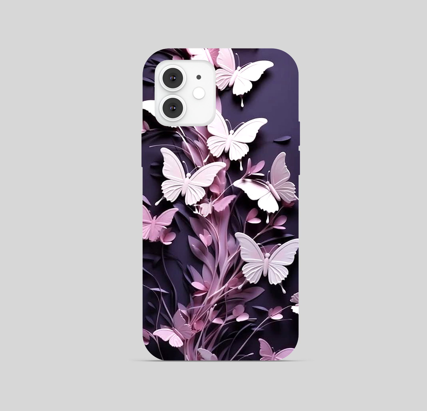 Butterfly Multi Dark Theme Phone Cover