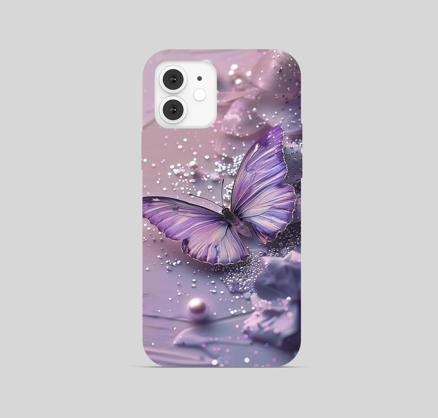 Butterfly Purple Theme Phone Cover