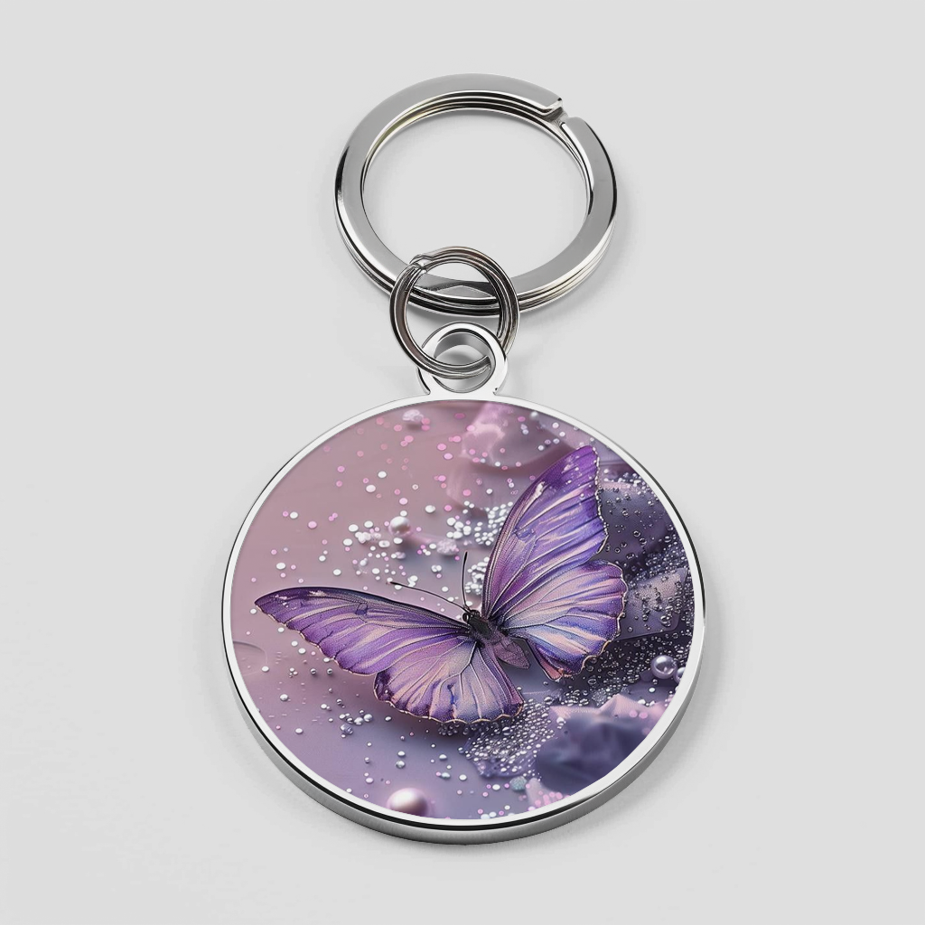 Butterfly Purple Theme Phone Cover