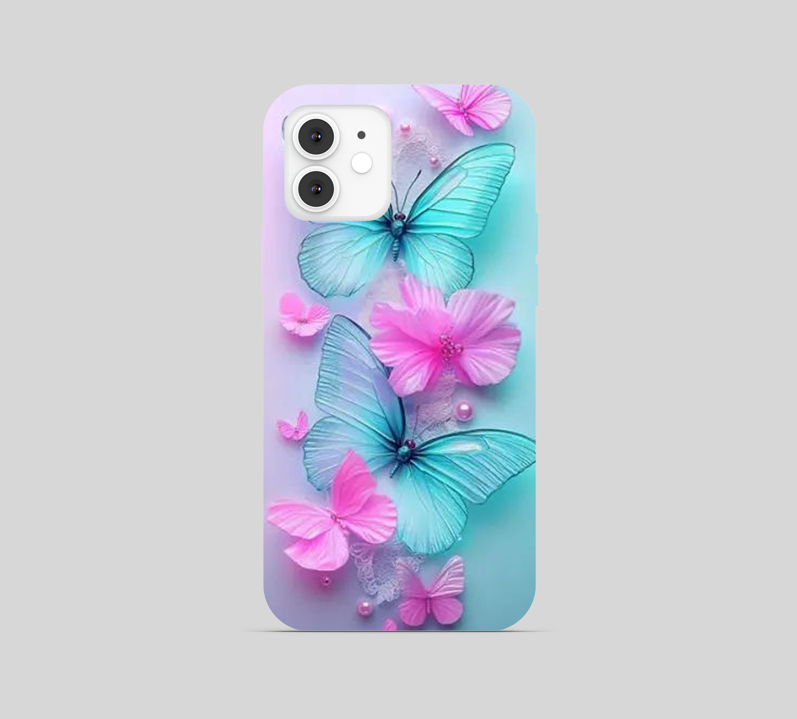 Butterfly Hibiscus Rosa Sinensis Phone Cover