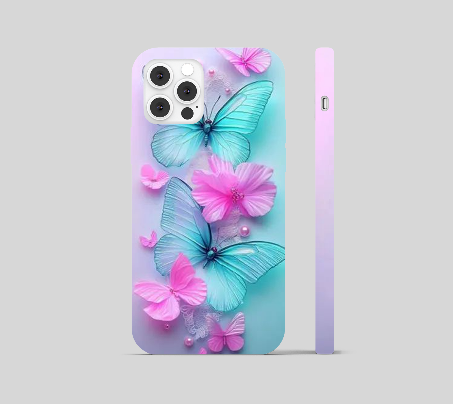 Butterfly Hibiscus Rosa Sinensis Phone Cover