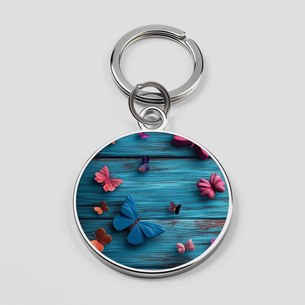 Butterfly abstract isolated on Blue theme Phone Cover