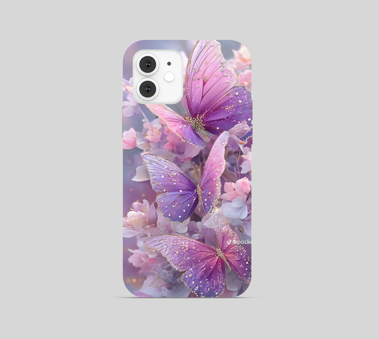 Pink Butterfly Magical theme Phone Cover