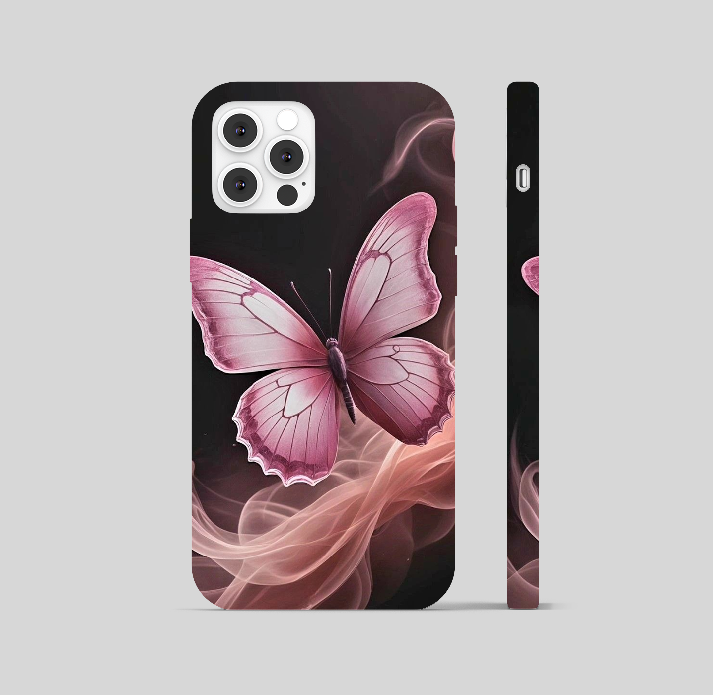 Butterfly Shining Multi Pink Phone Cover