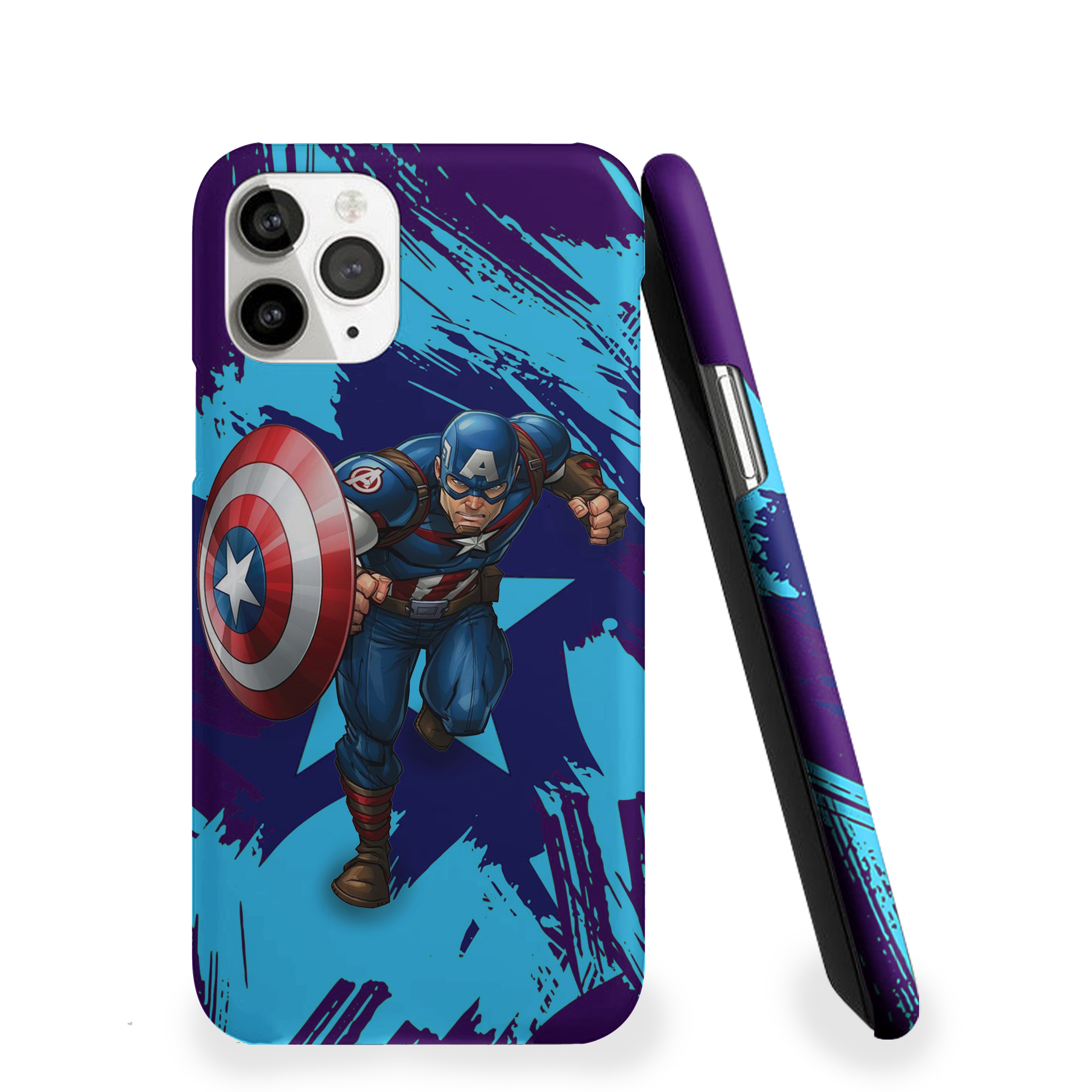 Captain in Action Captain America Phone Cover