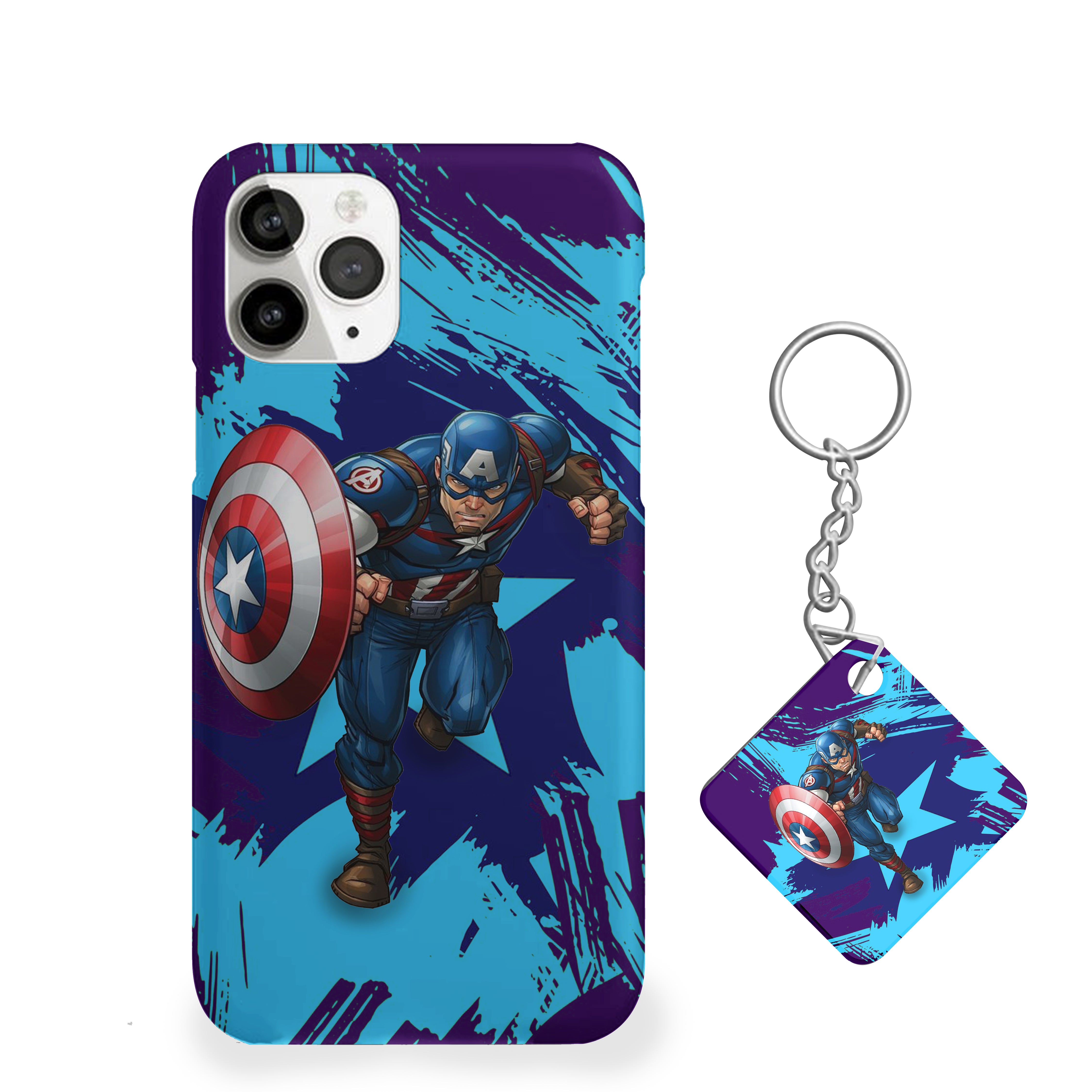 Captain in Action Captain America Phone Cover
