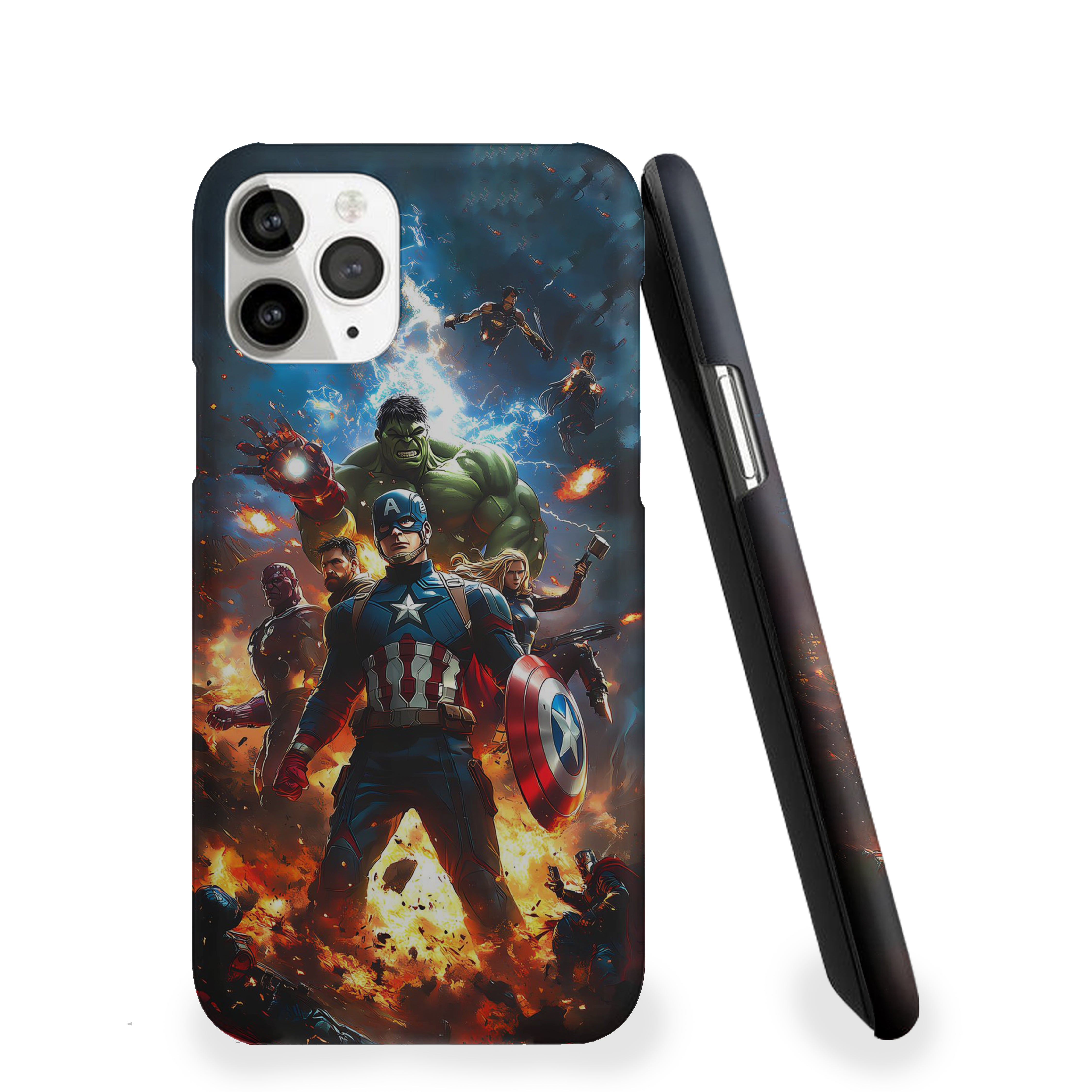 Comic to Courage Captain America Phone Cover