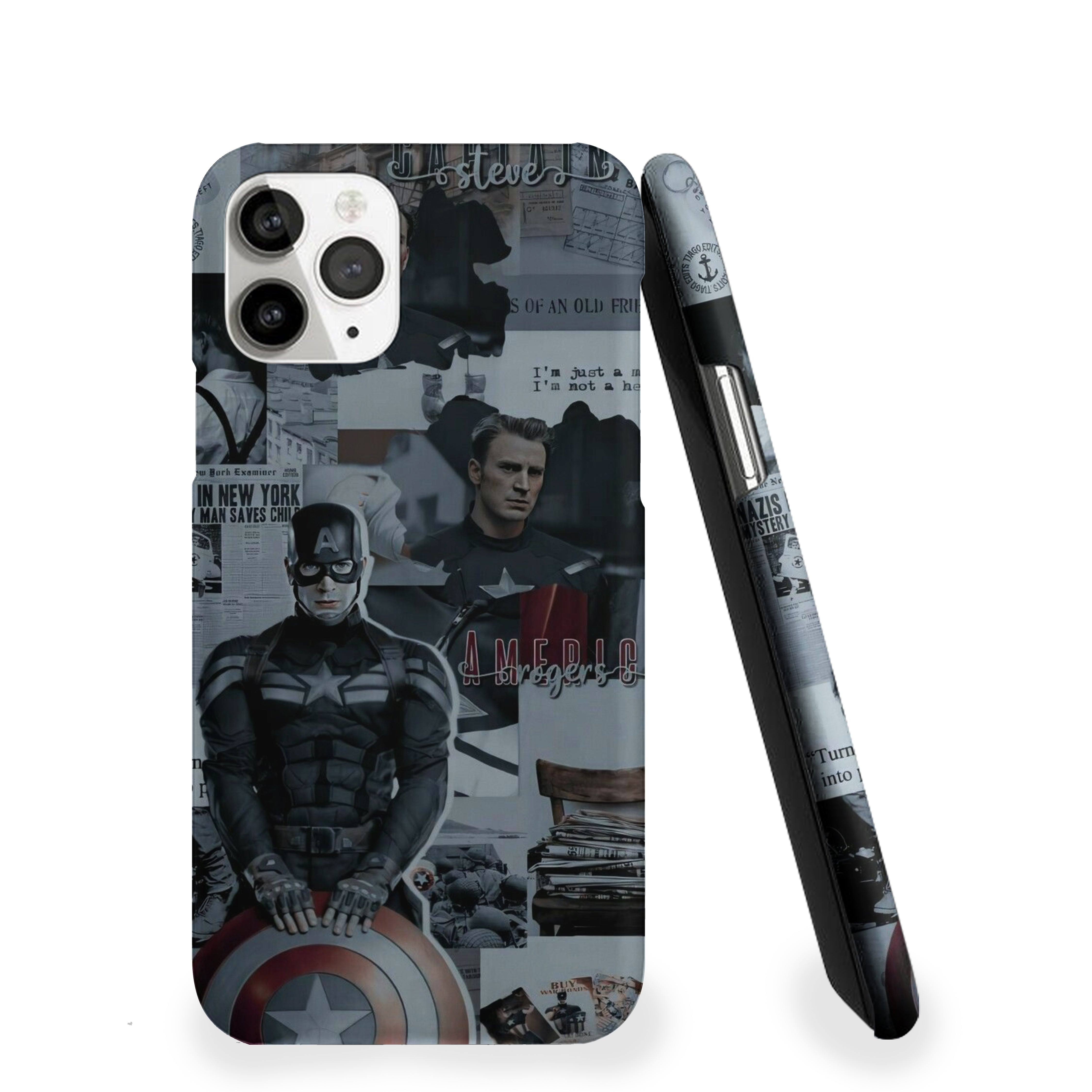 Captain America collage Phone Cover