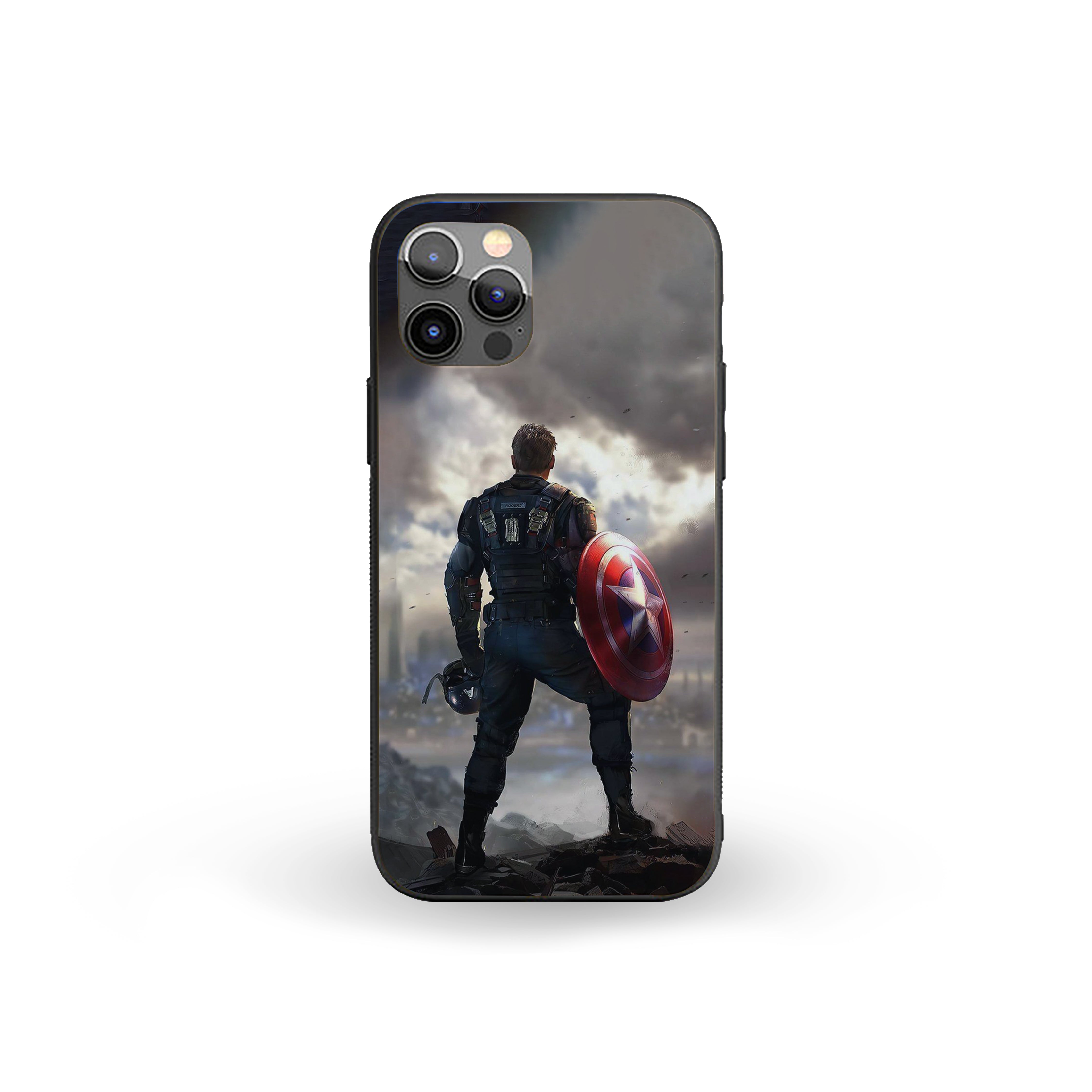 Captain’s Calm Captain America Silicone Armored Phone Case