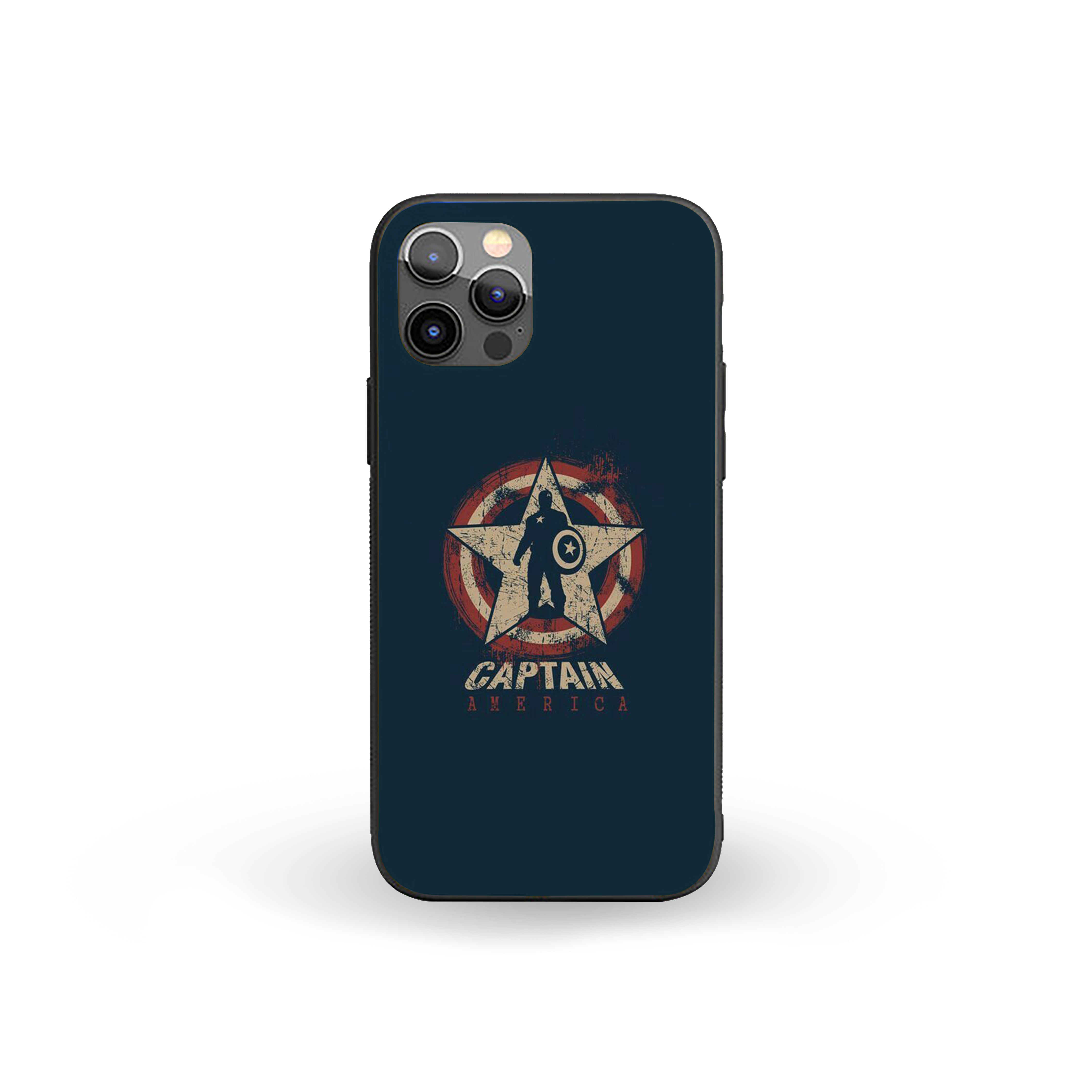 The Sentinel Captain America Silicone Armored Phone Case