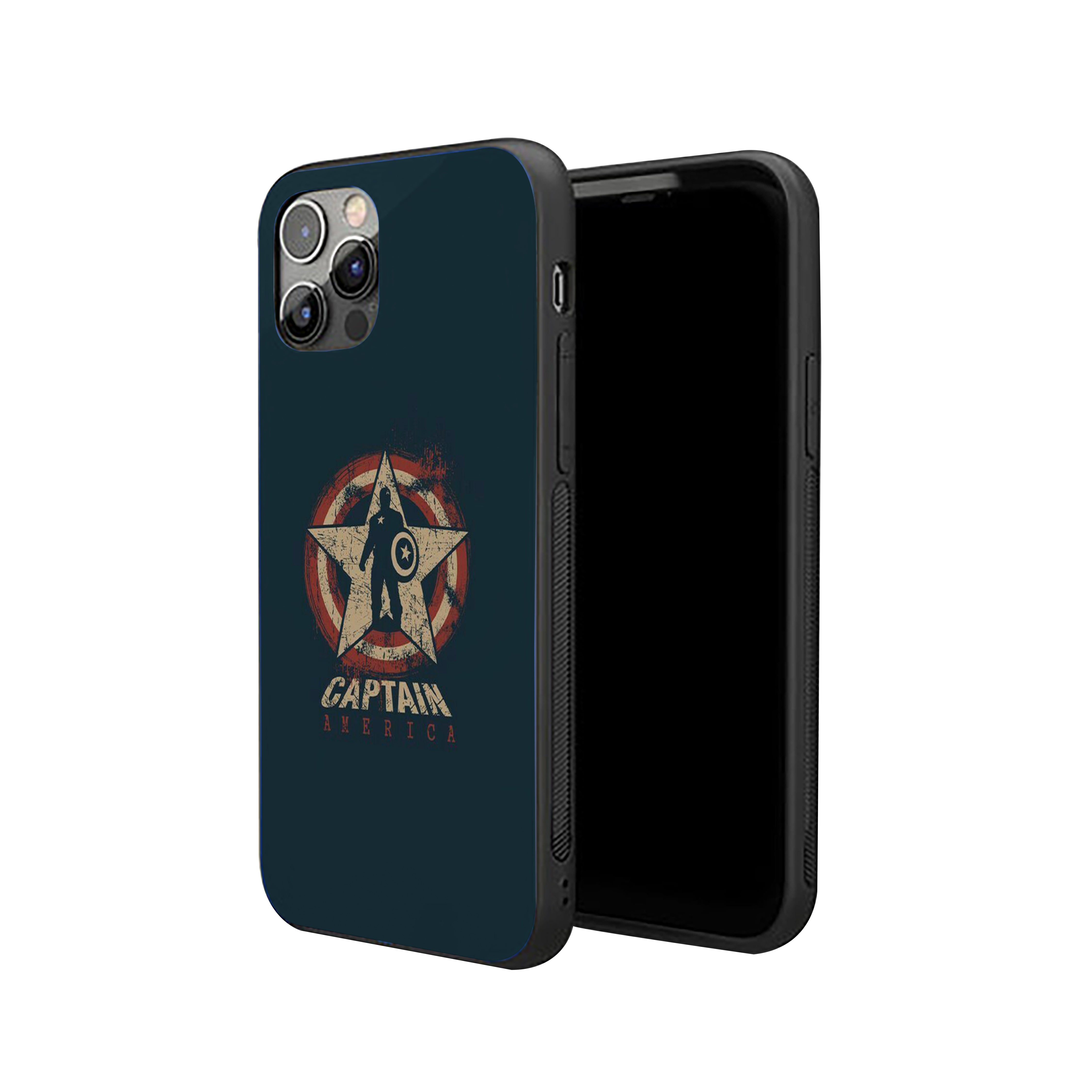 The Sentinel Captain America Silicone Armored Phone Case