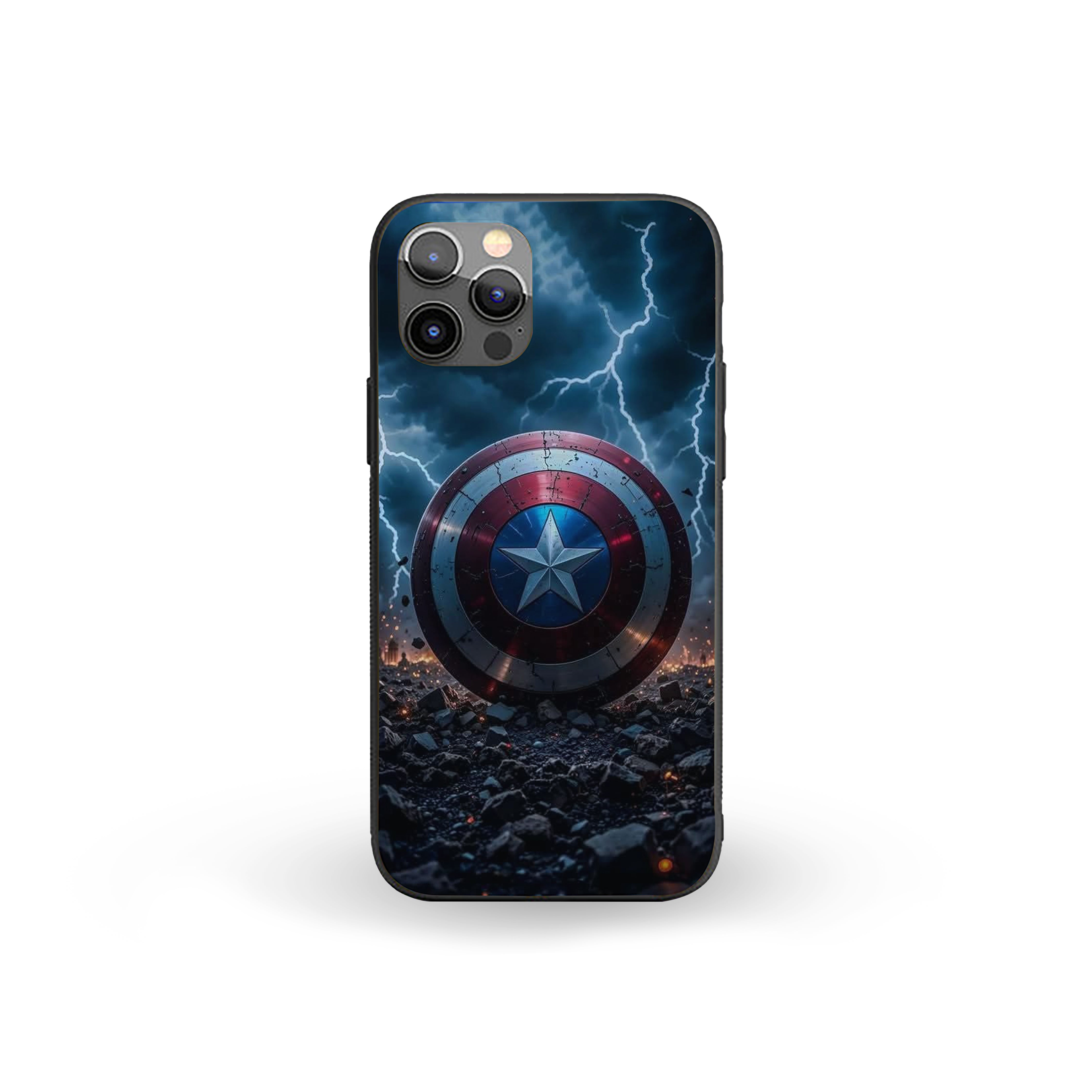 Captain AmericaThe Sentinel of Liberty Silicone Armored Phone Case