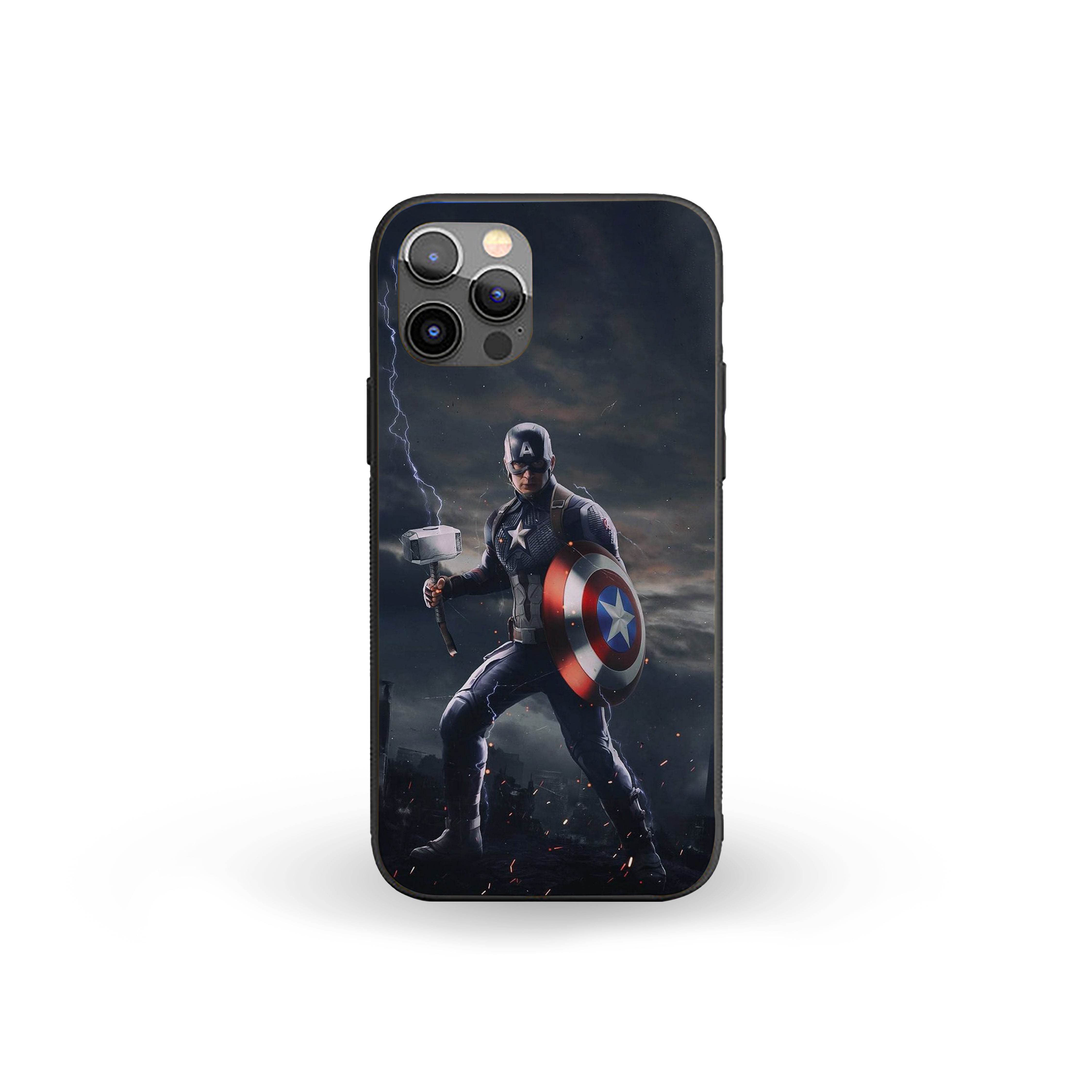 Stormbreaker Sentinel Captain America Silicone Armored Phone Case