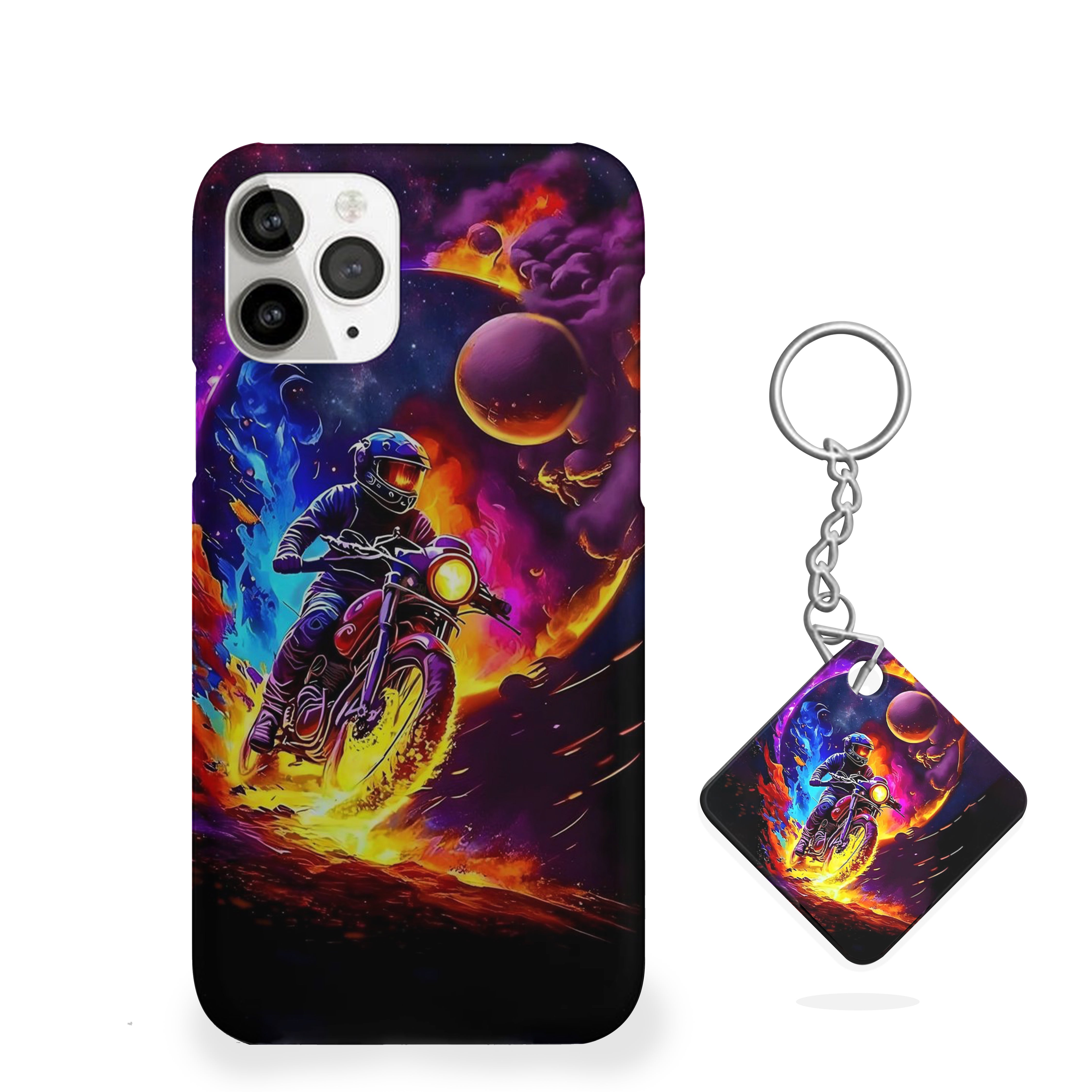 Cosmic Rider Bike Phone Cover