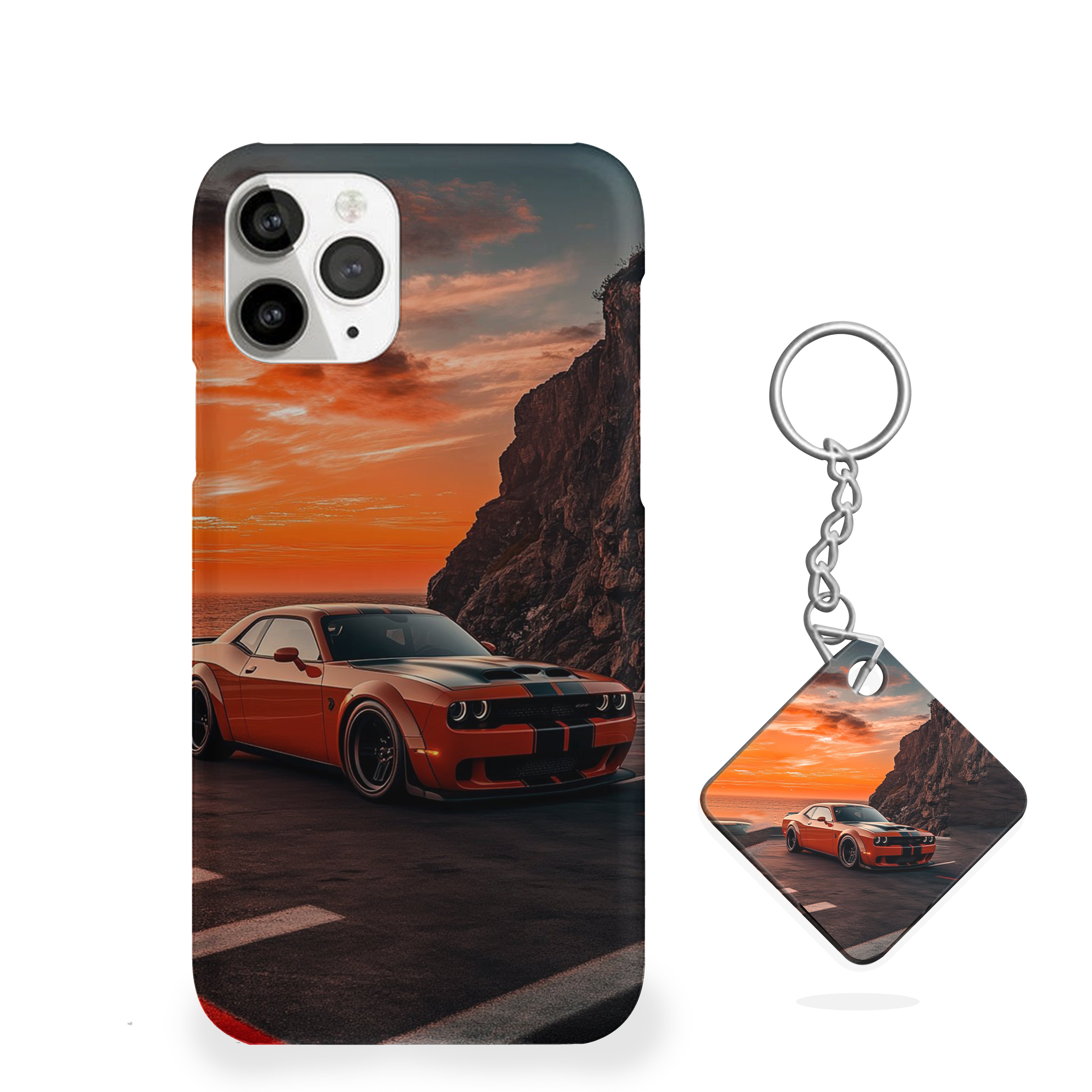 Sunset Beast Car Phone Cover