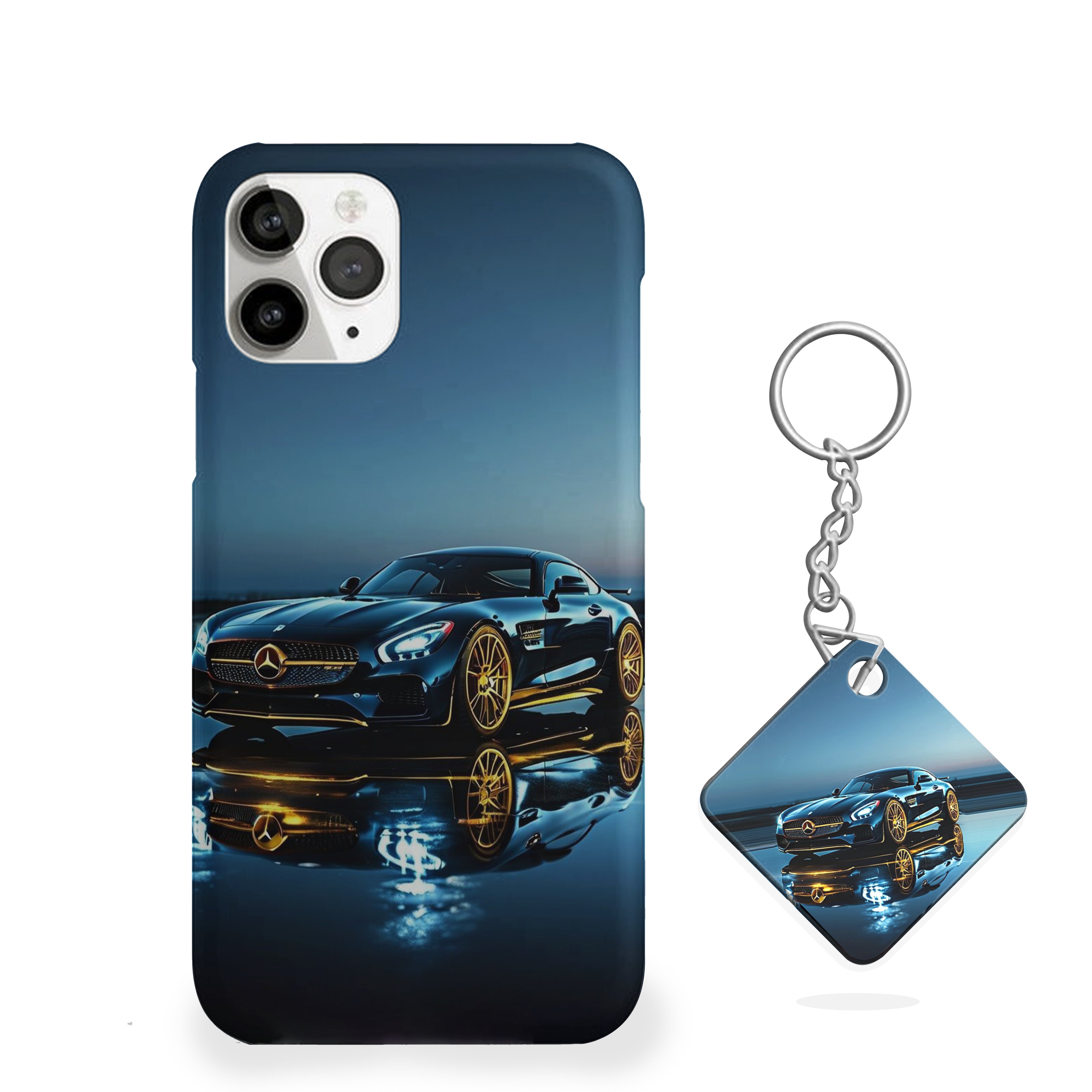 Neon Mirage Car Phone Cover