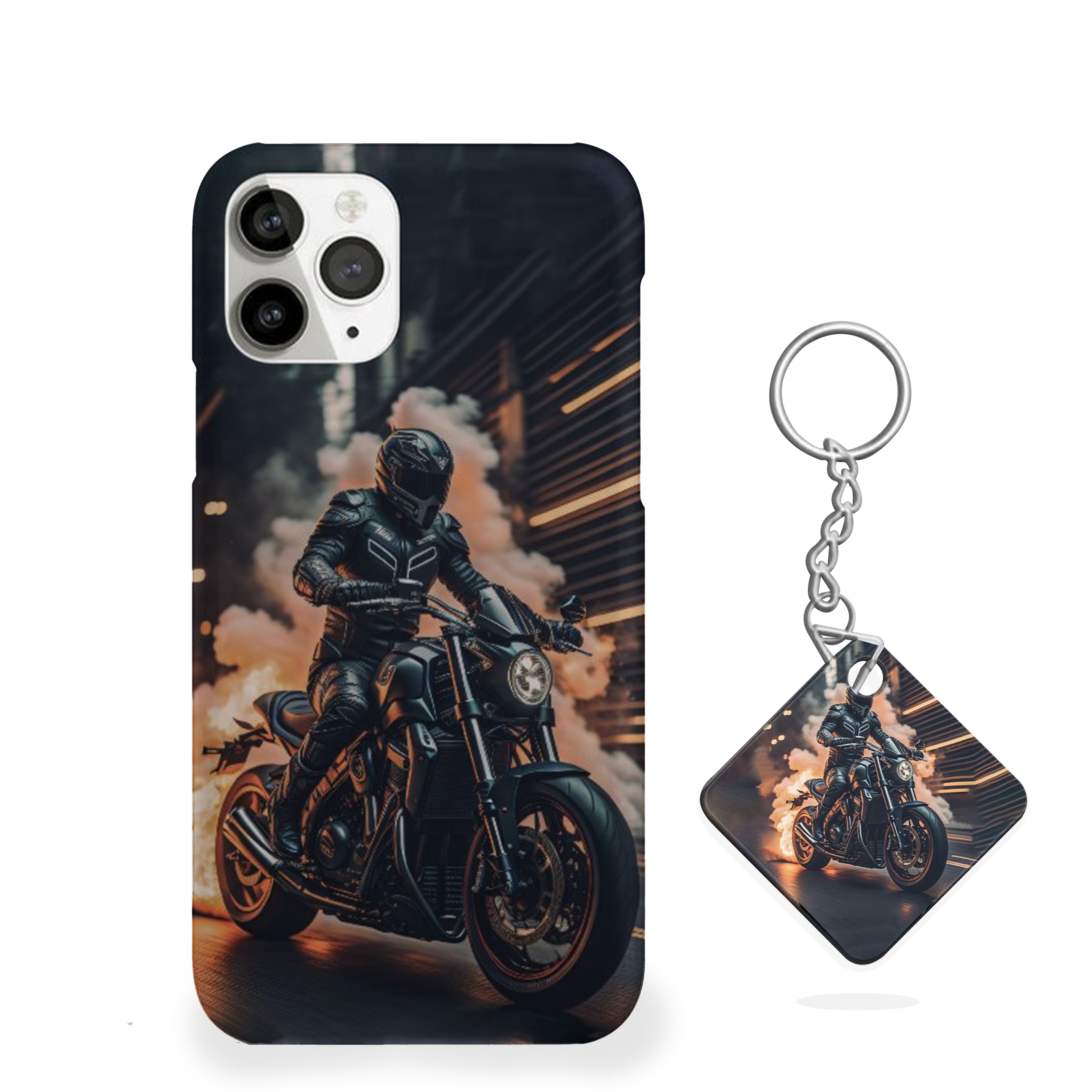 Night Rider Bike Phone Cover