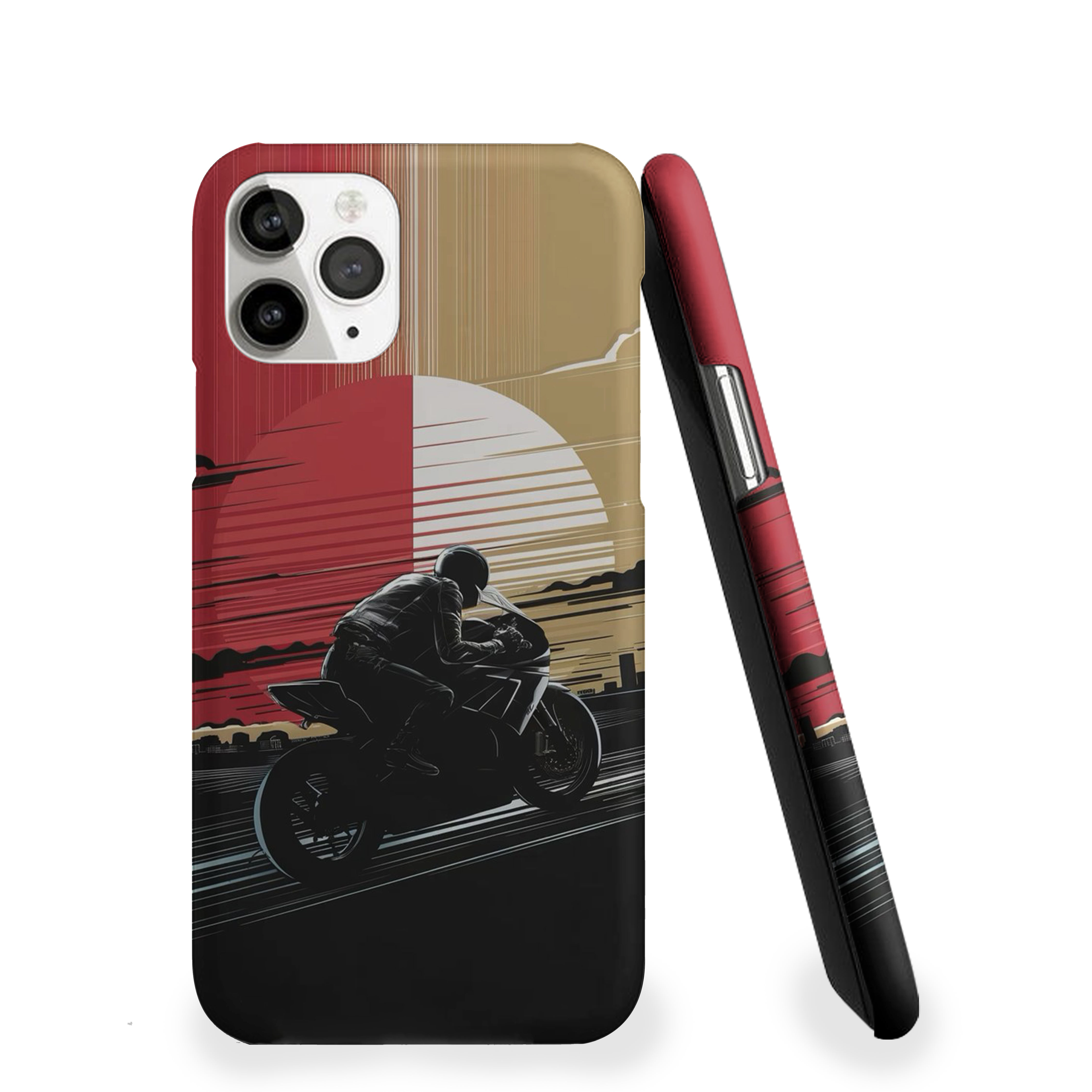 Neon Drifter Bike Phone Cover