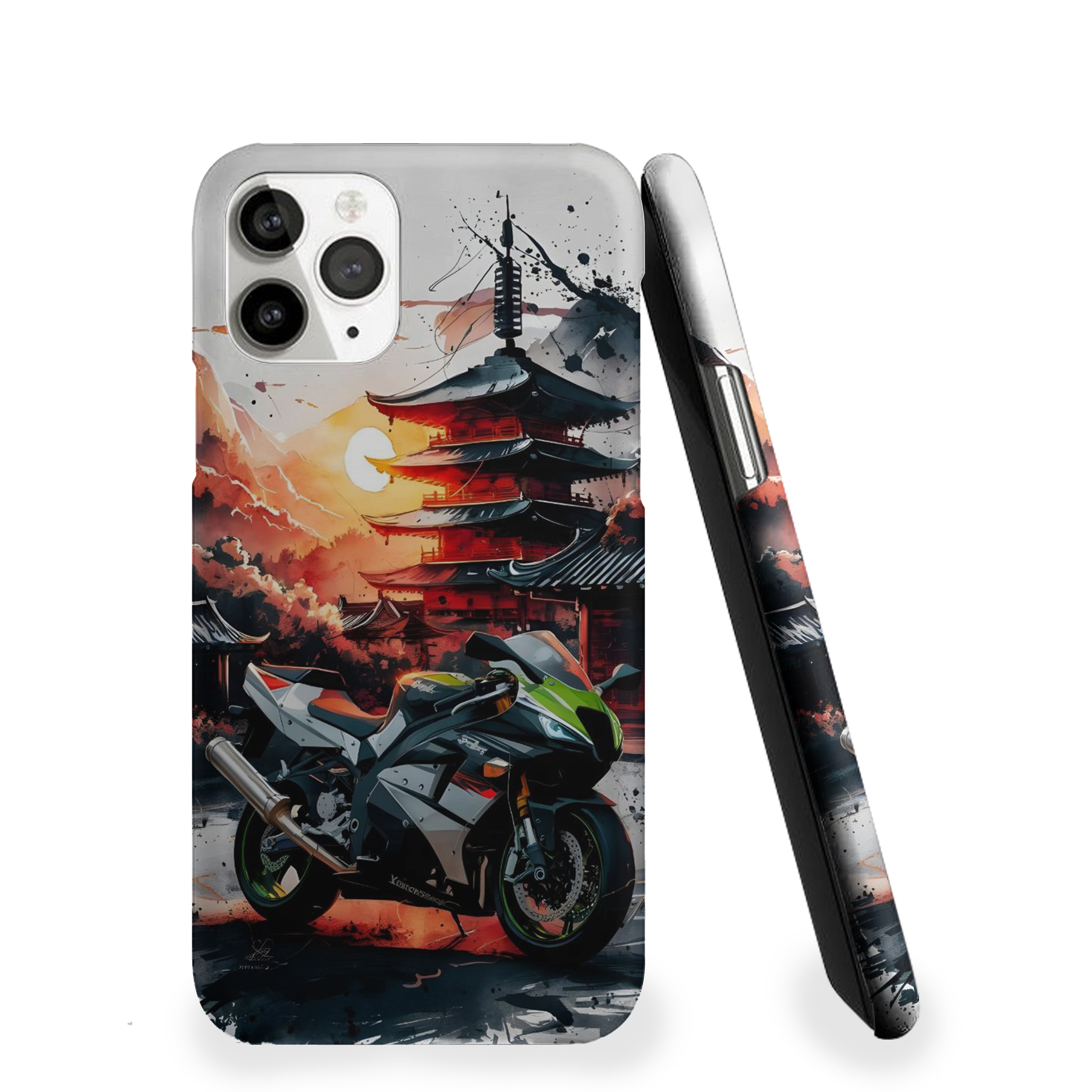 Samurai Rider Bike Phone Cover