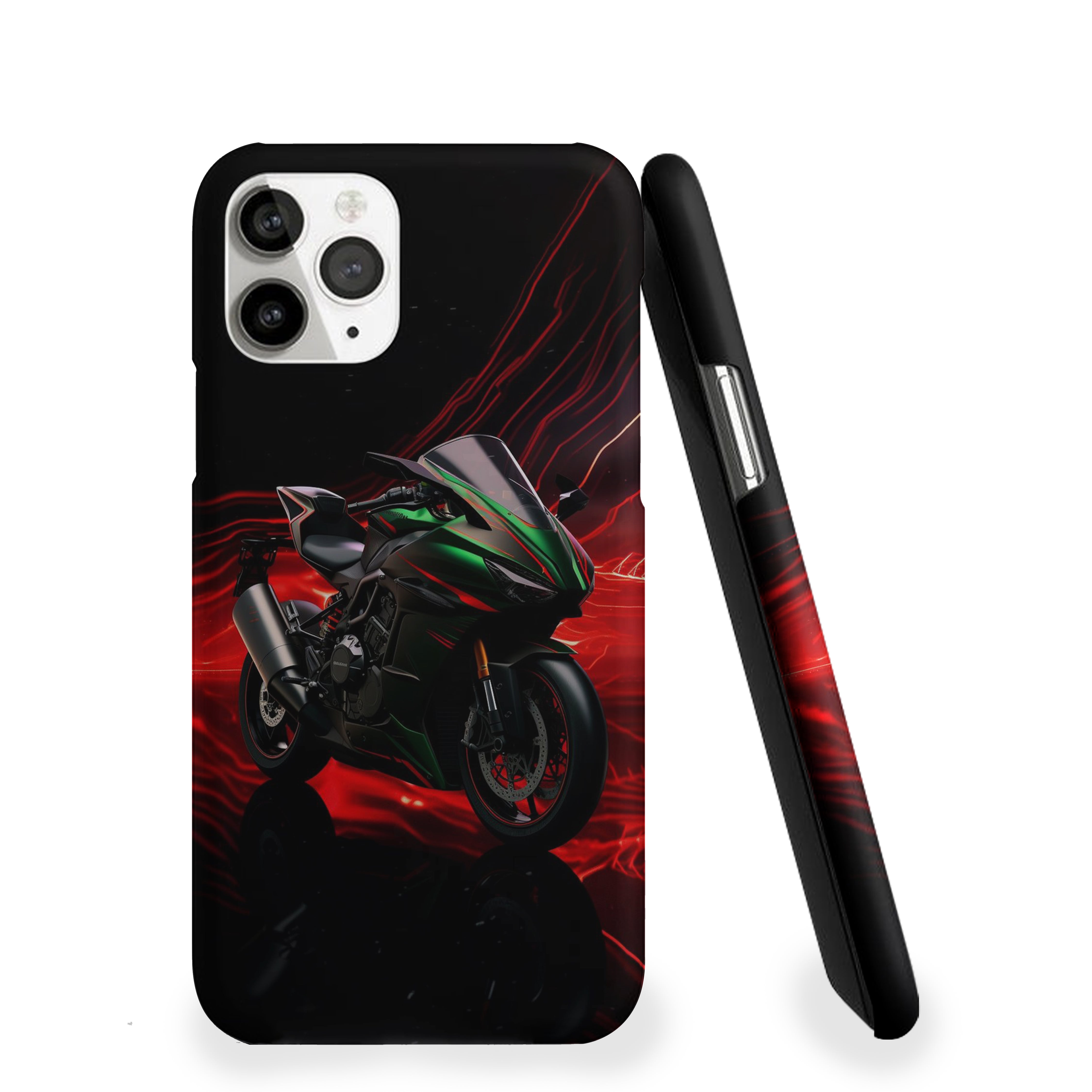 Crimson Surge Bike Phone Cover