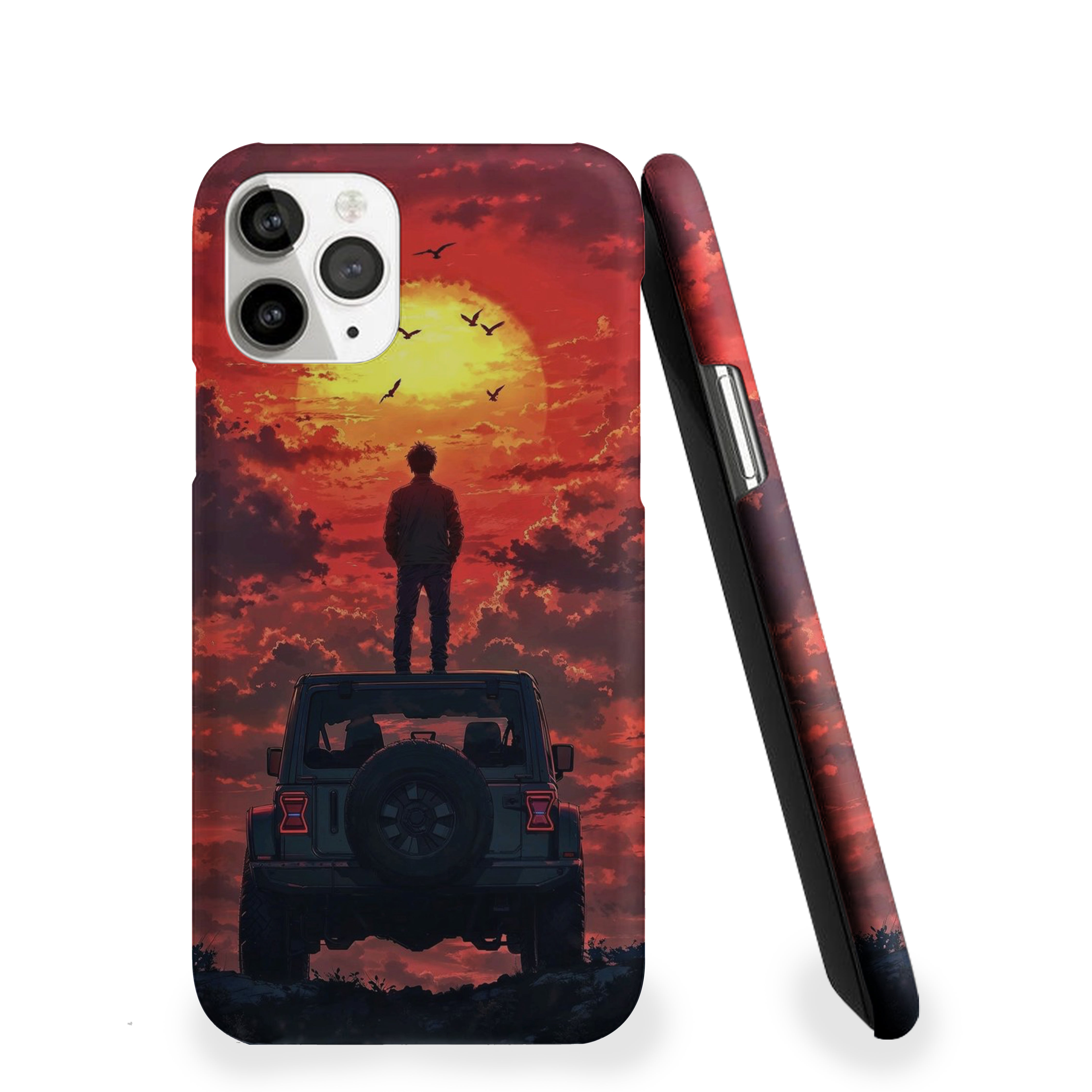 Sunset Wanderer Car Phone Cover