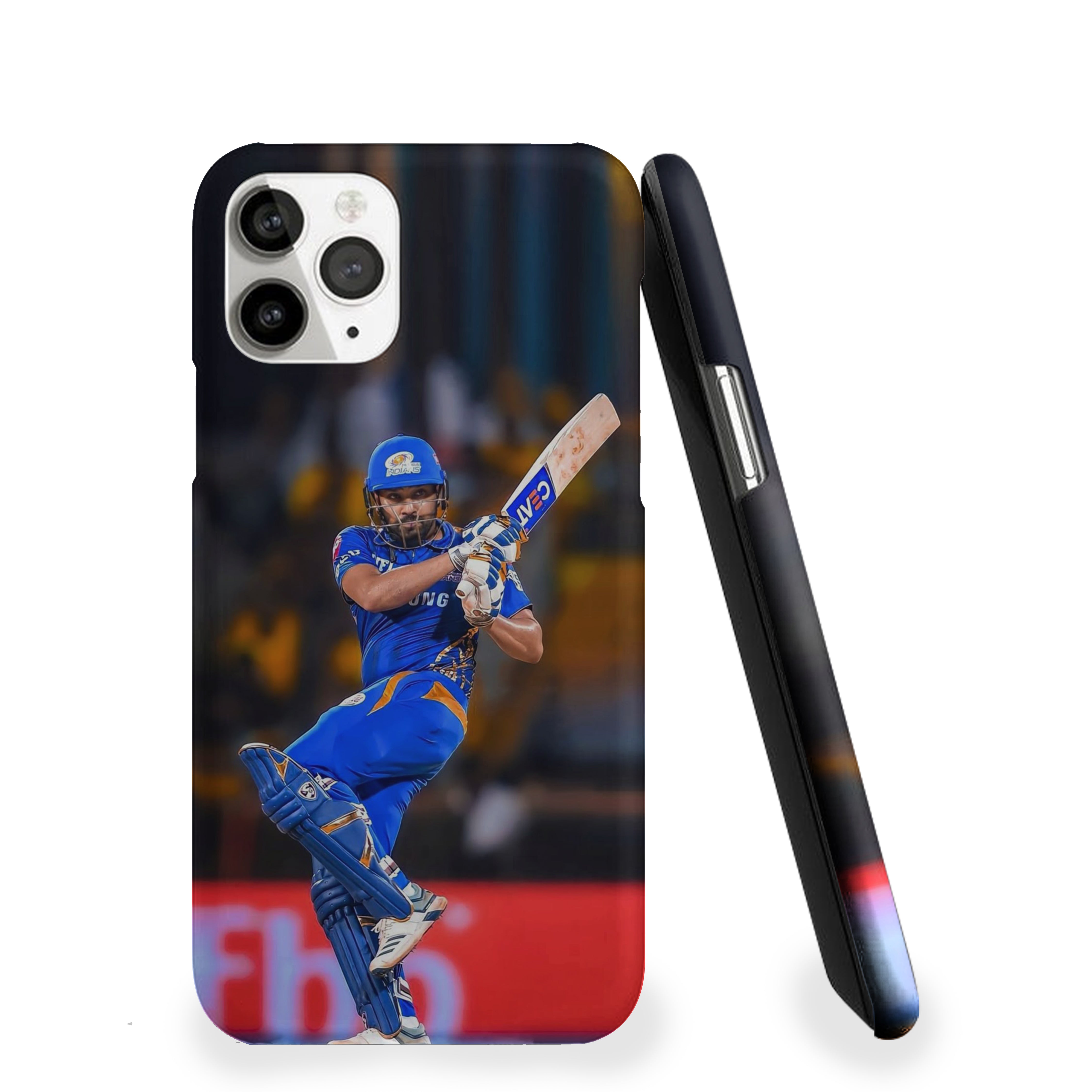 Rohit Sharma Powerful Shot Cricket Phone Cover