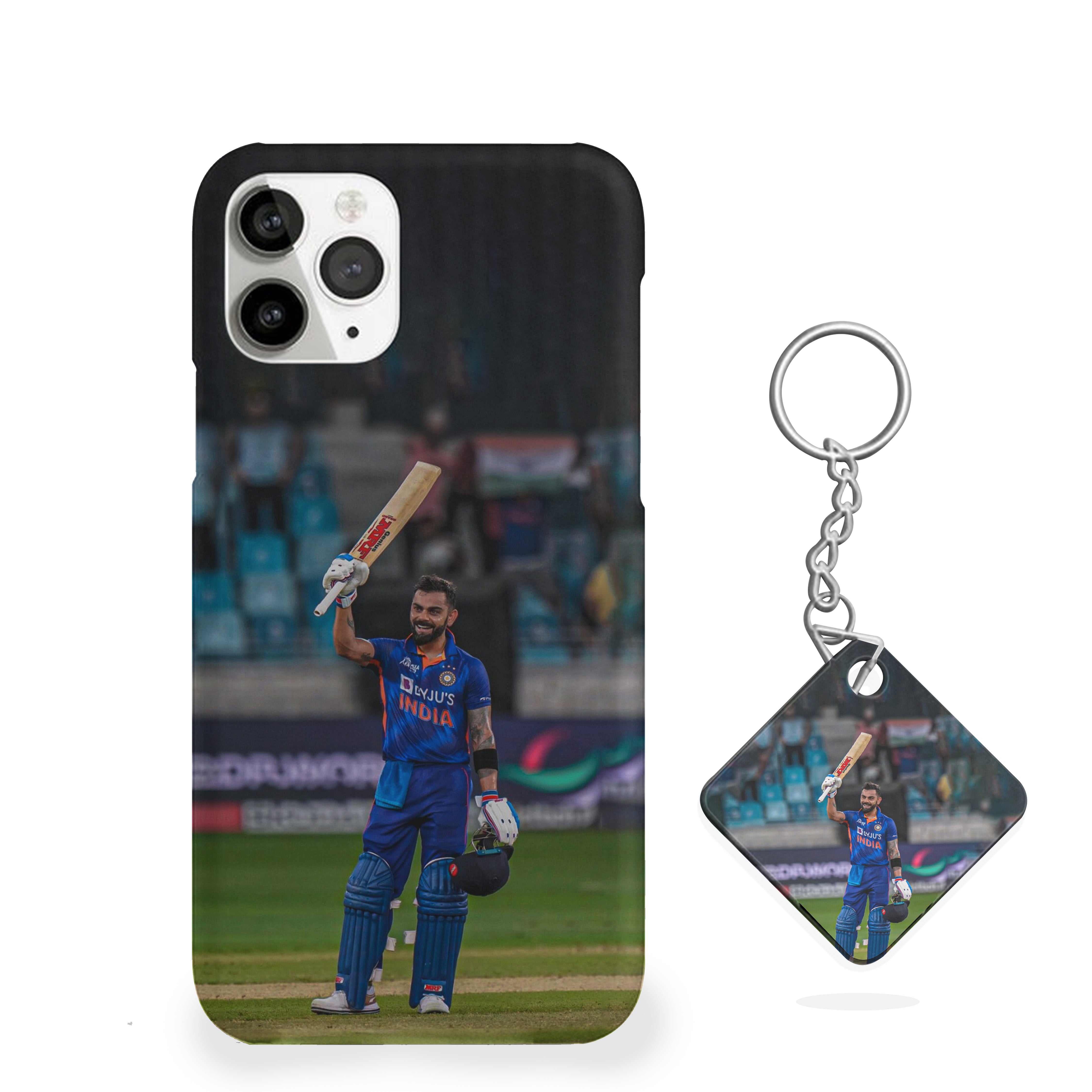 Virat Kohli Century Celebration Cricket Phone Cover