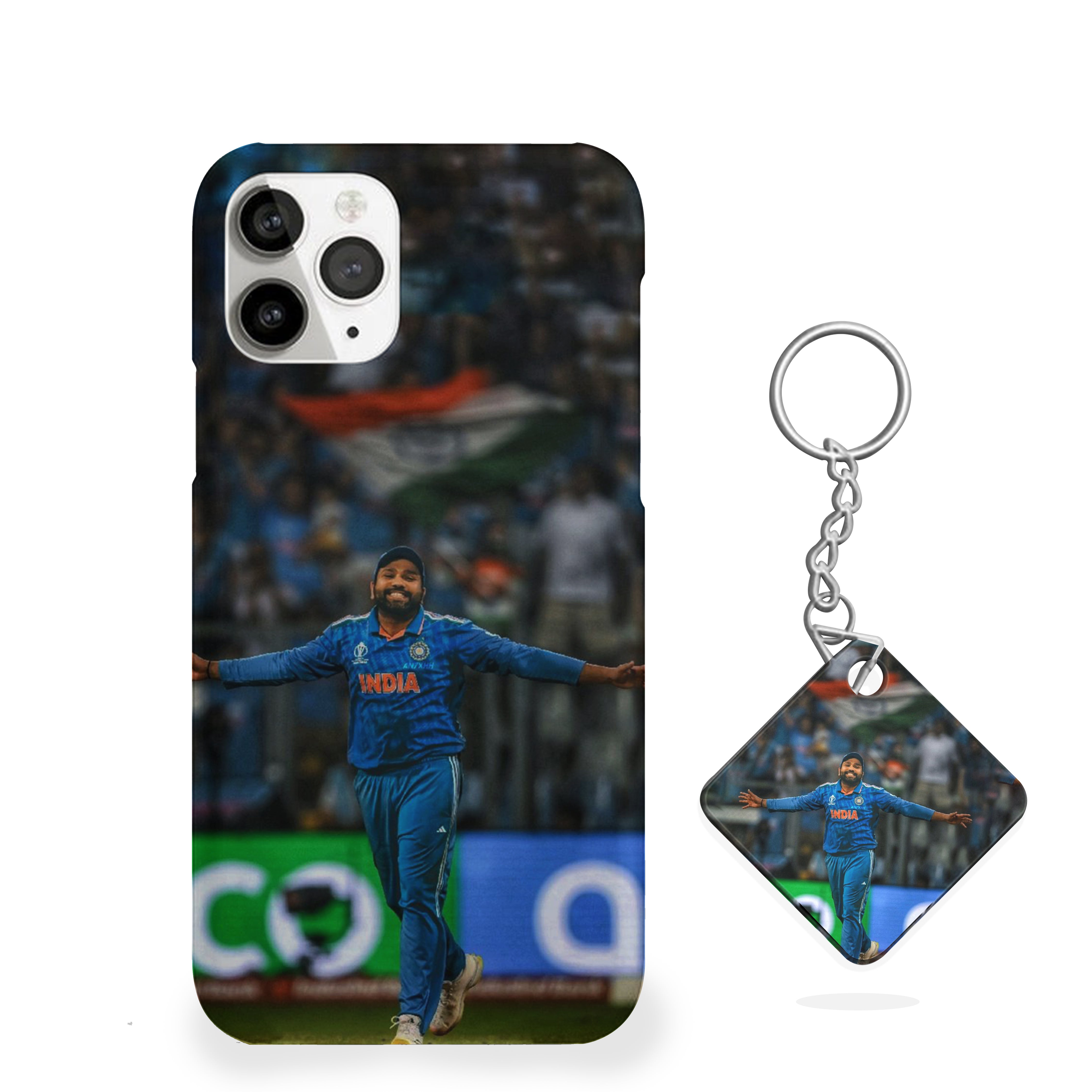 Rohit Sharma Legendary Action Cricket Phone Cover