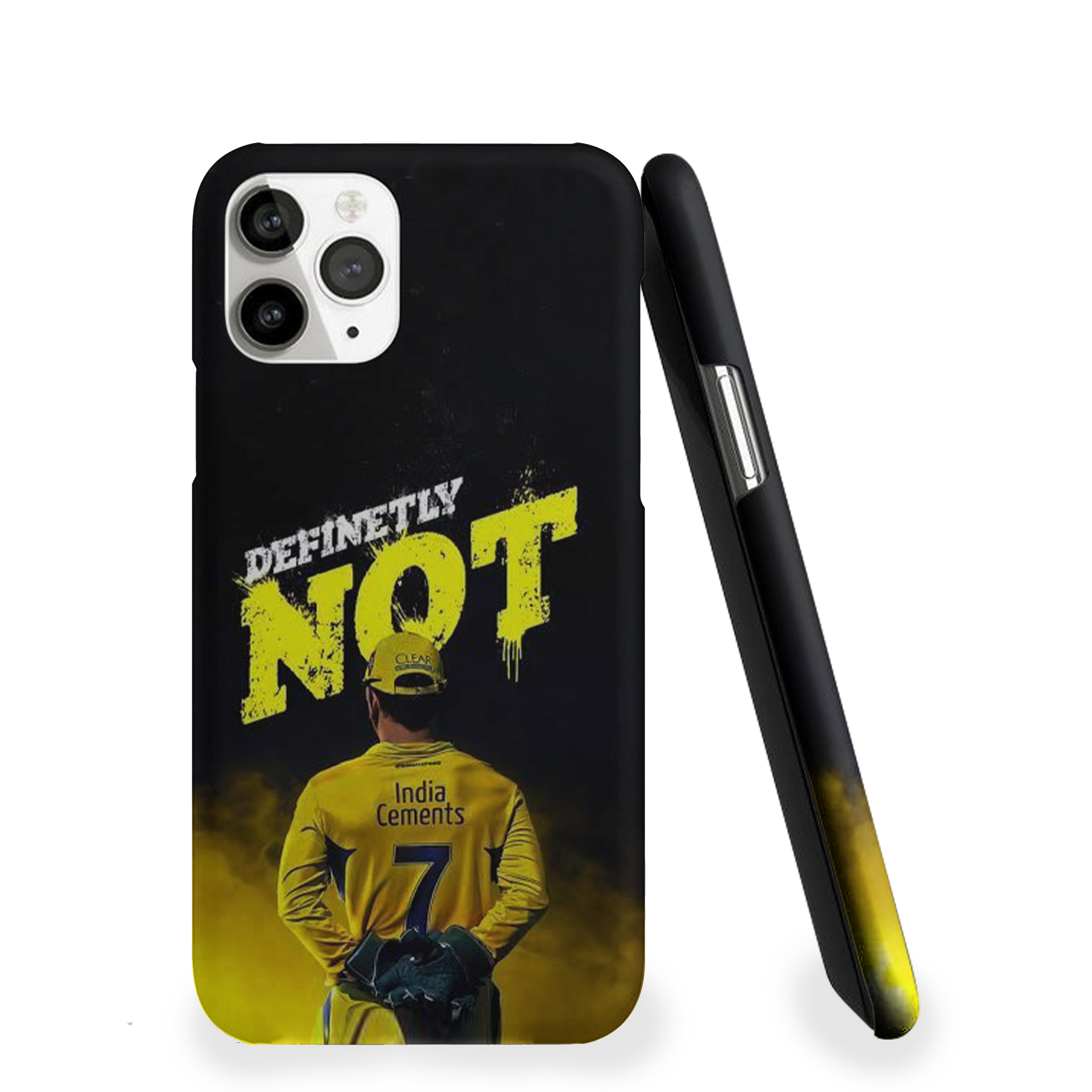 MSD DEFINETLY NOT Cricket Phone Cover
