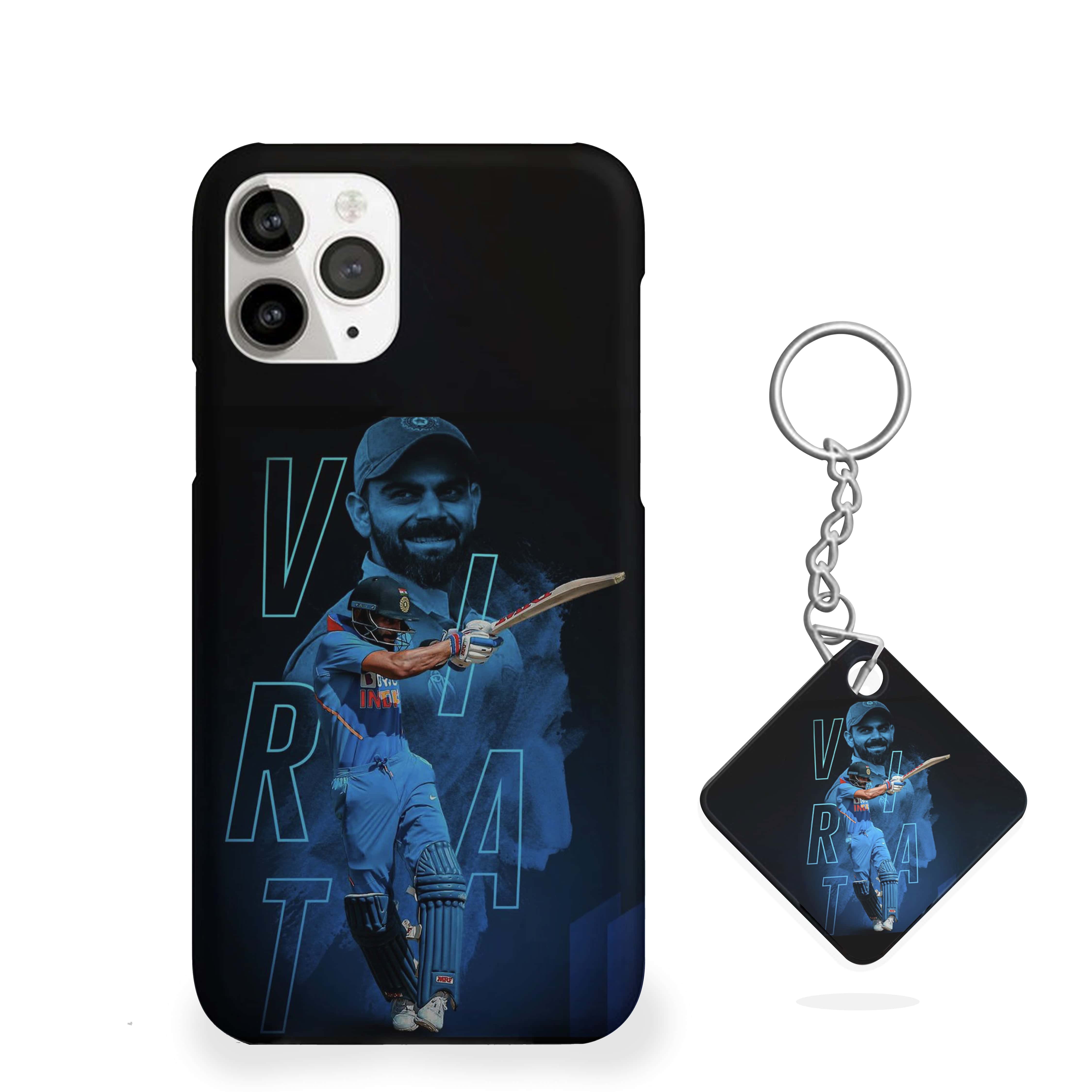 VIRAT Stylized Cricket Phone Cover