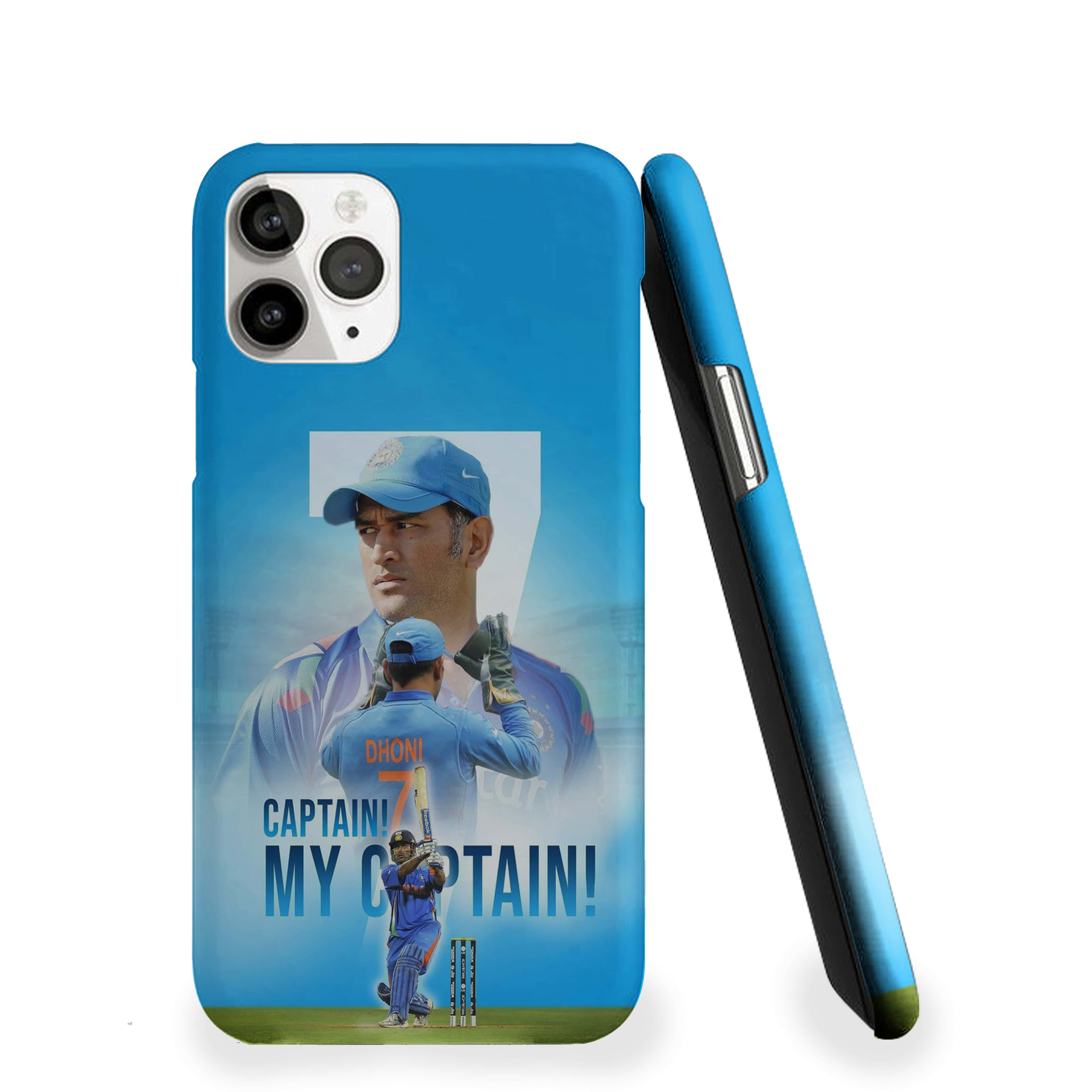 MSD My Captain Cricket Phone Cover