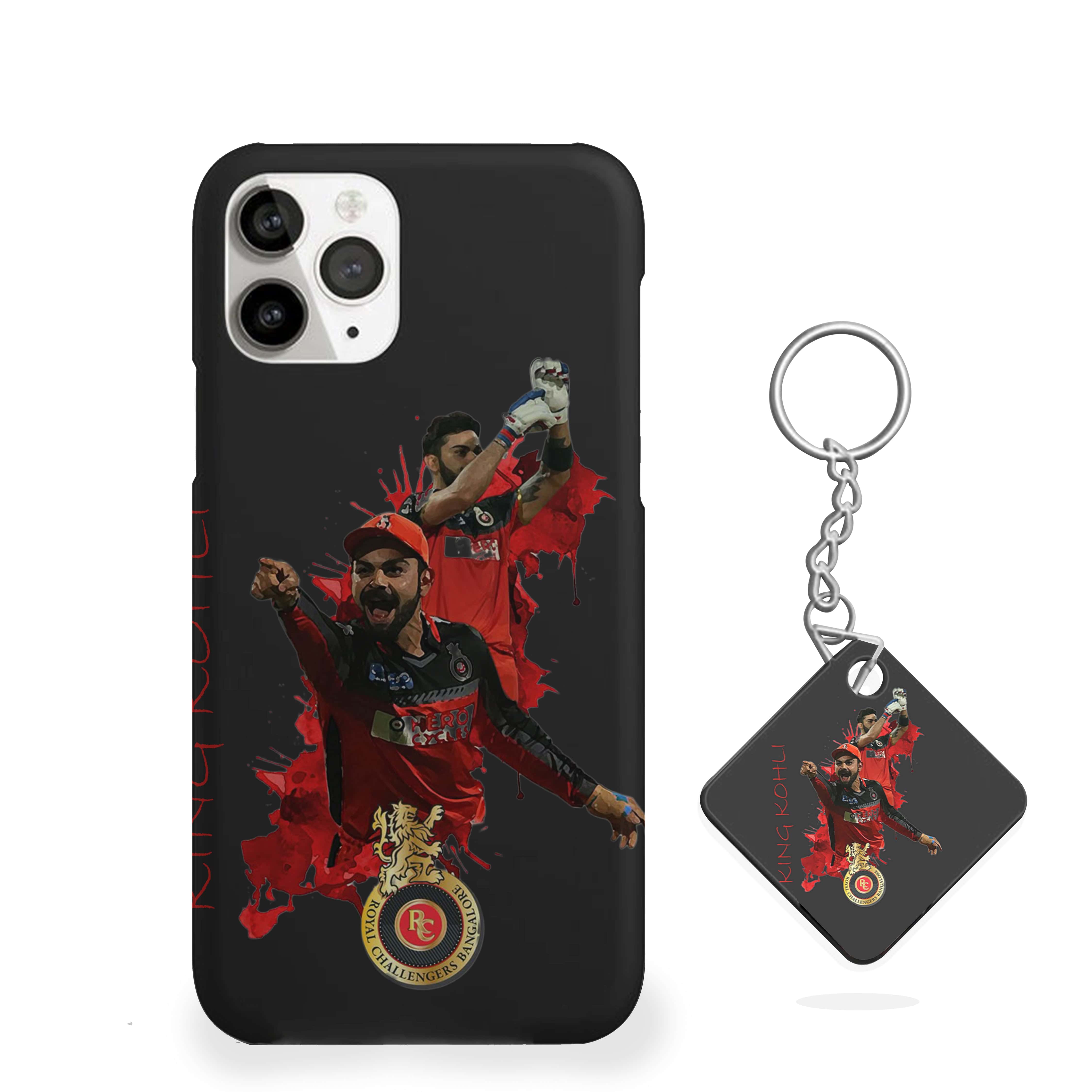King Kohli Edition Cricket Phone Cover