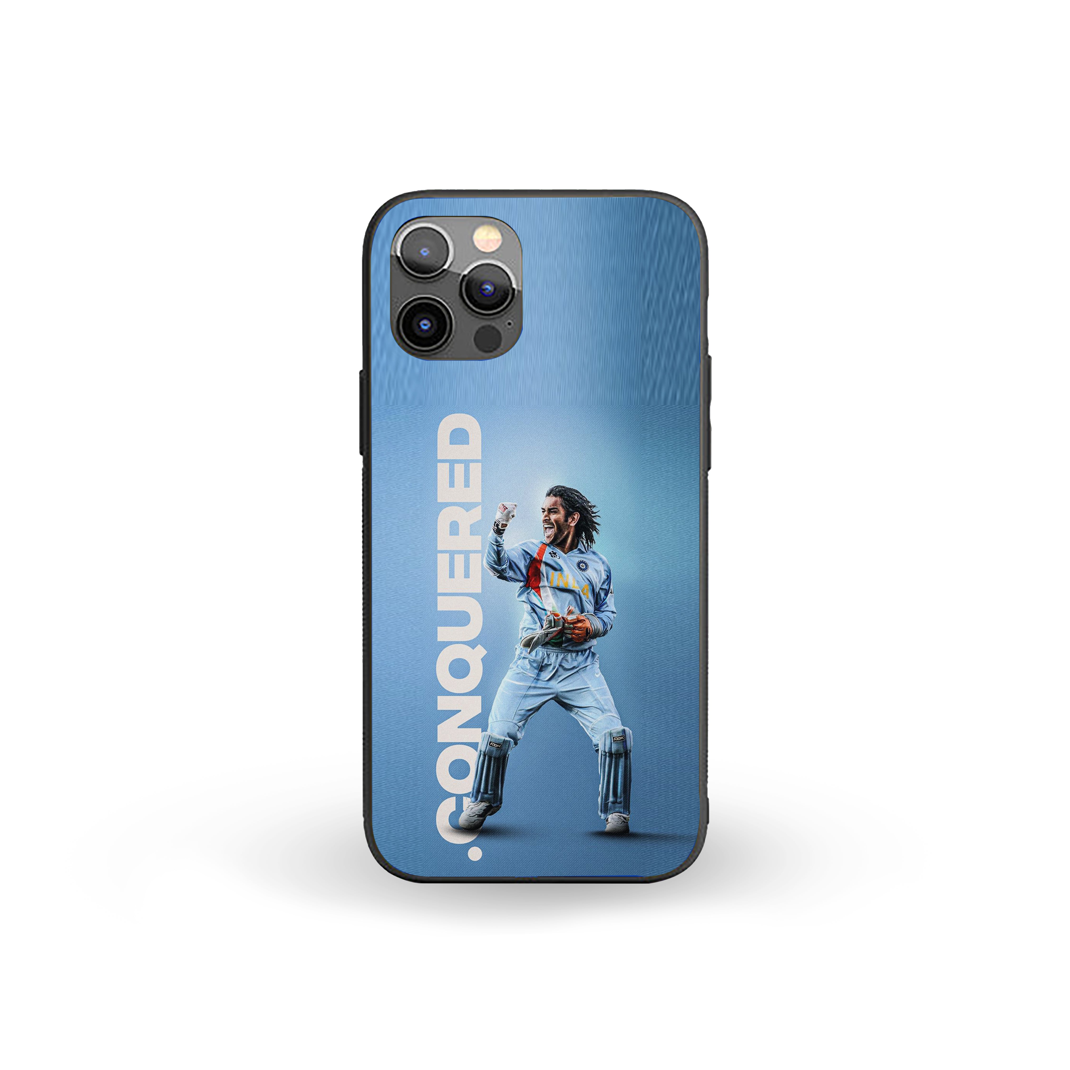 Victory Conquered Cricket Silicone Armored Phone Case