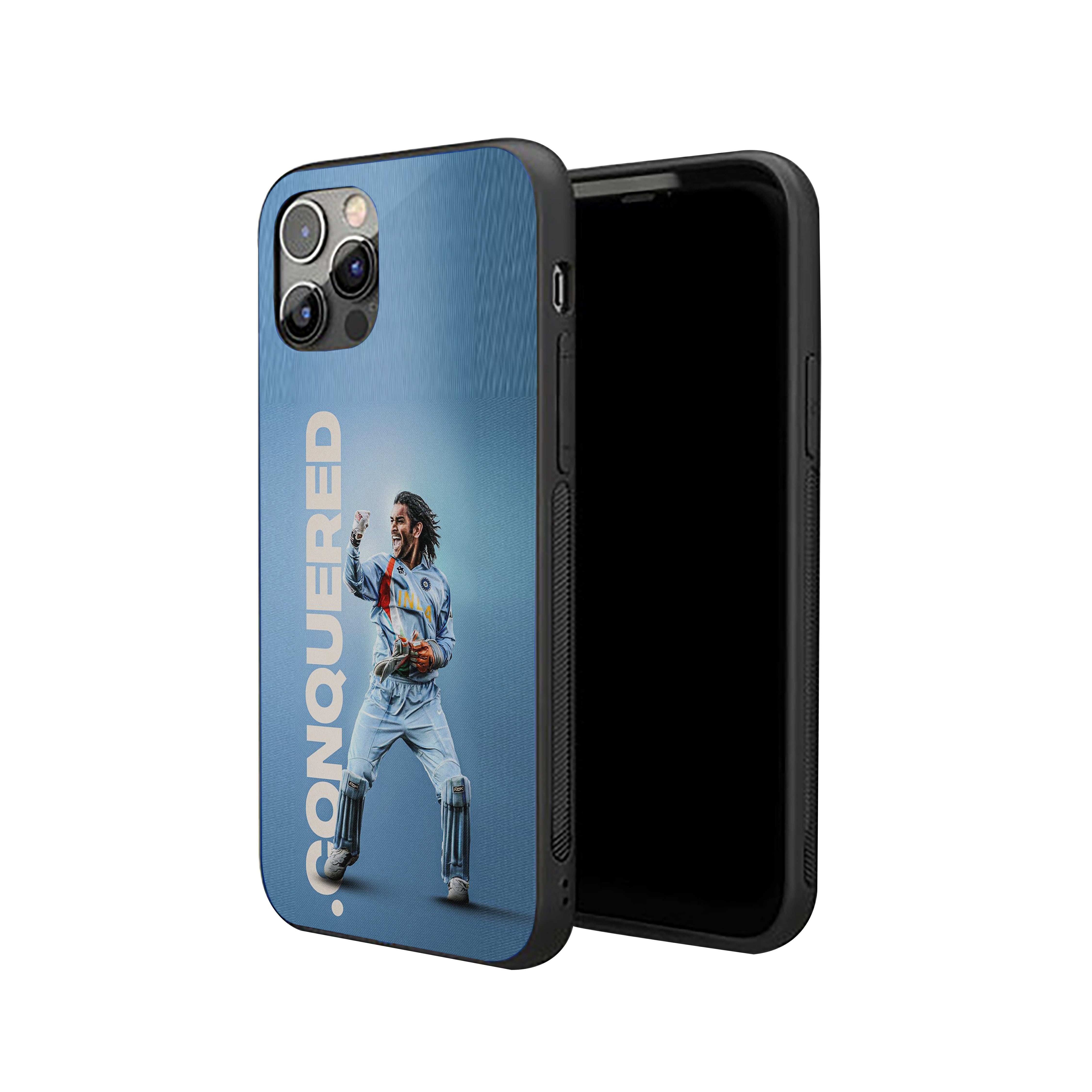 Victory Conquered Cricket Silicone Armored Phone Case