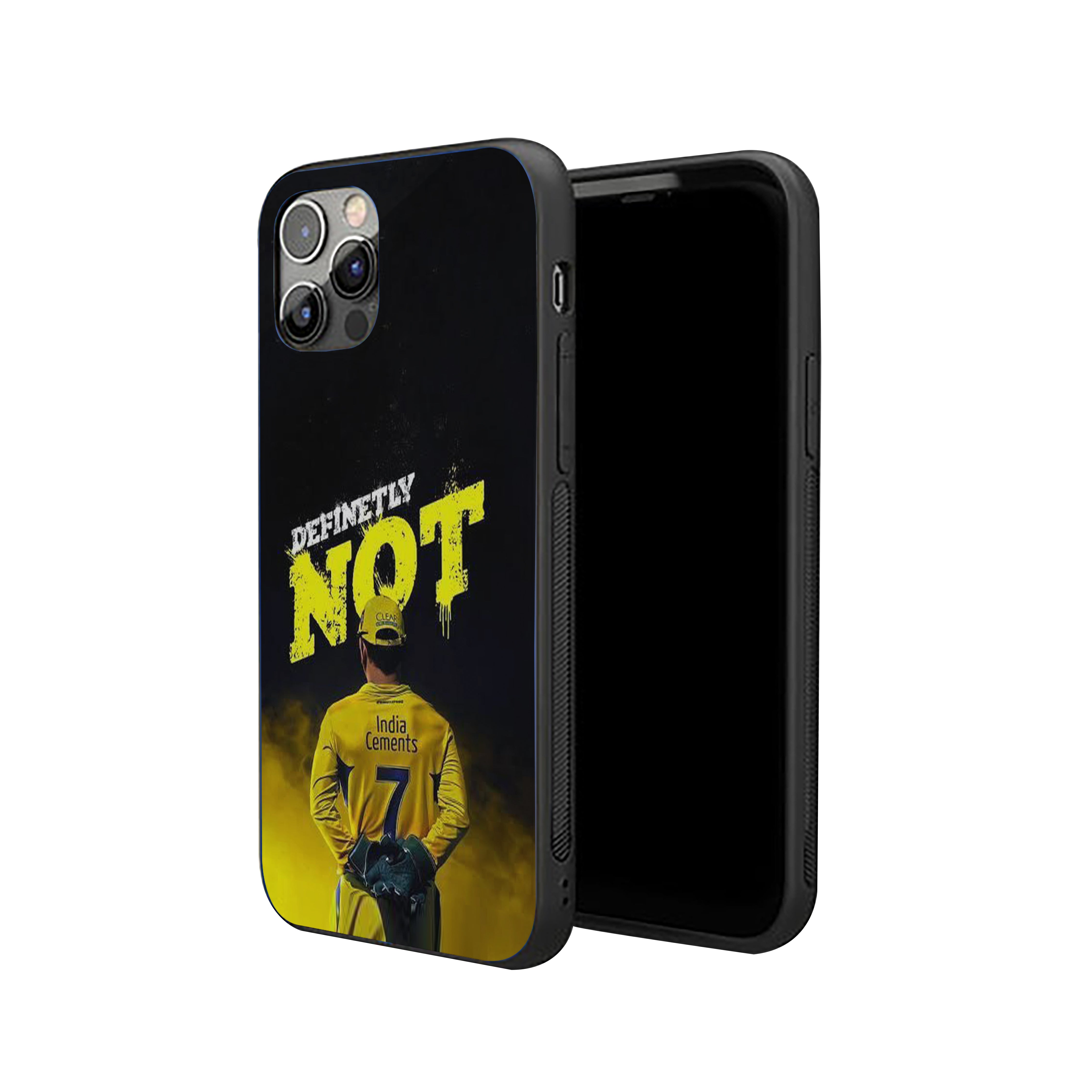 MSD DEFINITLY NOT Cricket Silicone Armored Phone Case